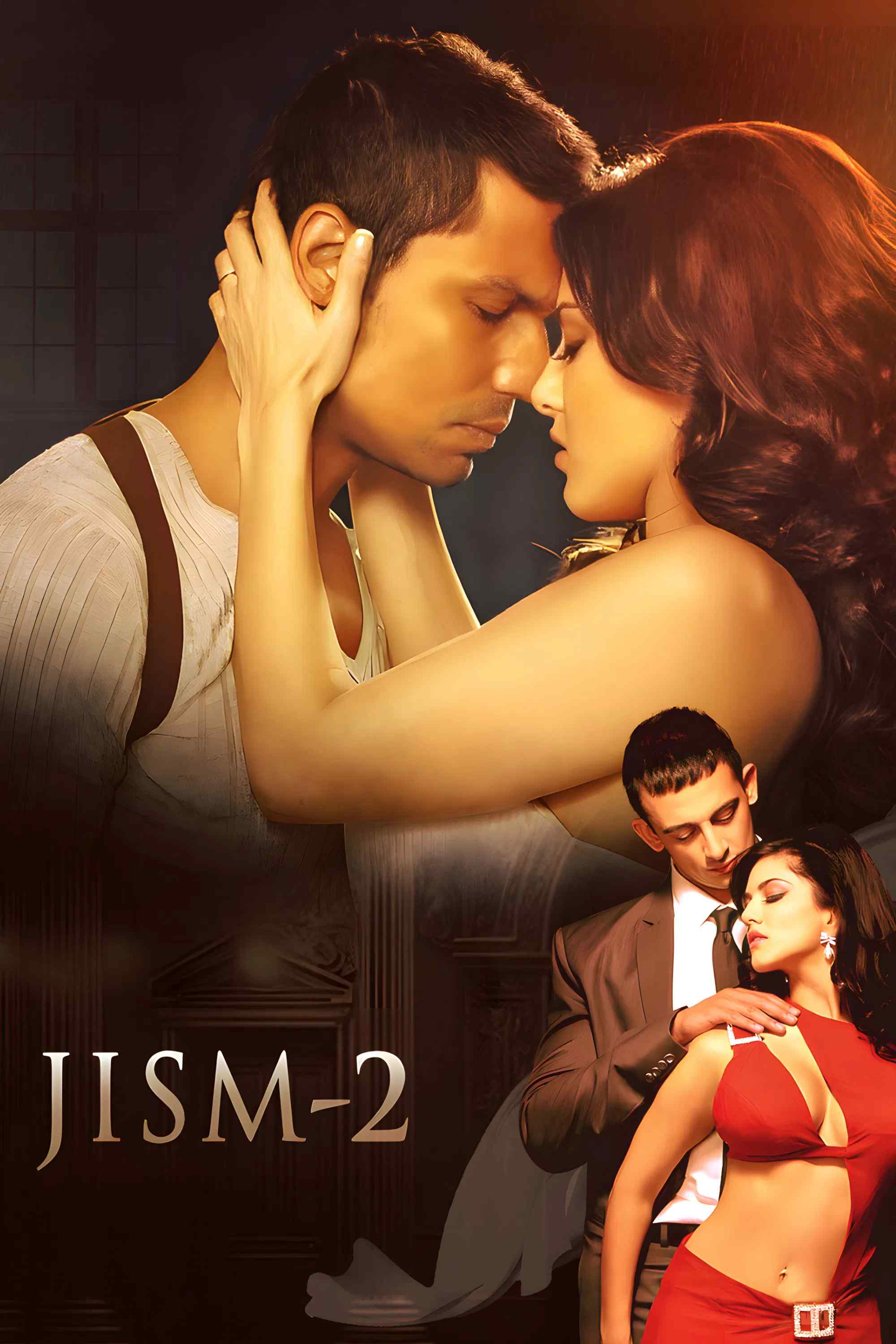 Poster chính thức của phim Phim Giật Gân "Thân Thể 2" (Jism 2 - 2012), với sự tham gia của diễn viên Sunny Leone và Randeep Hooda.