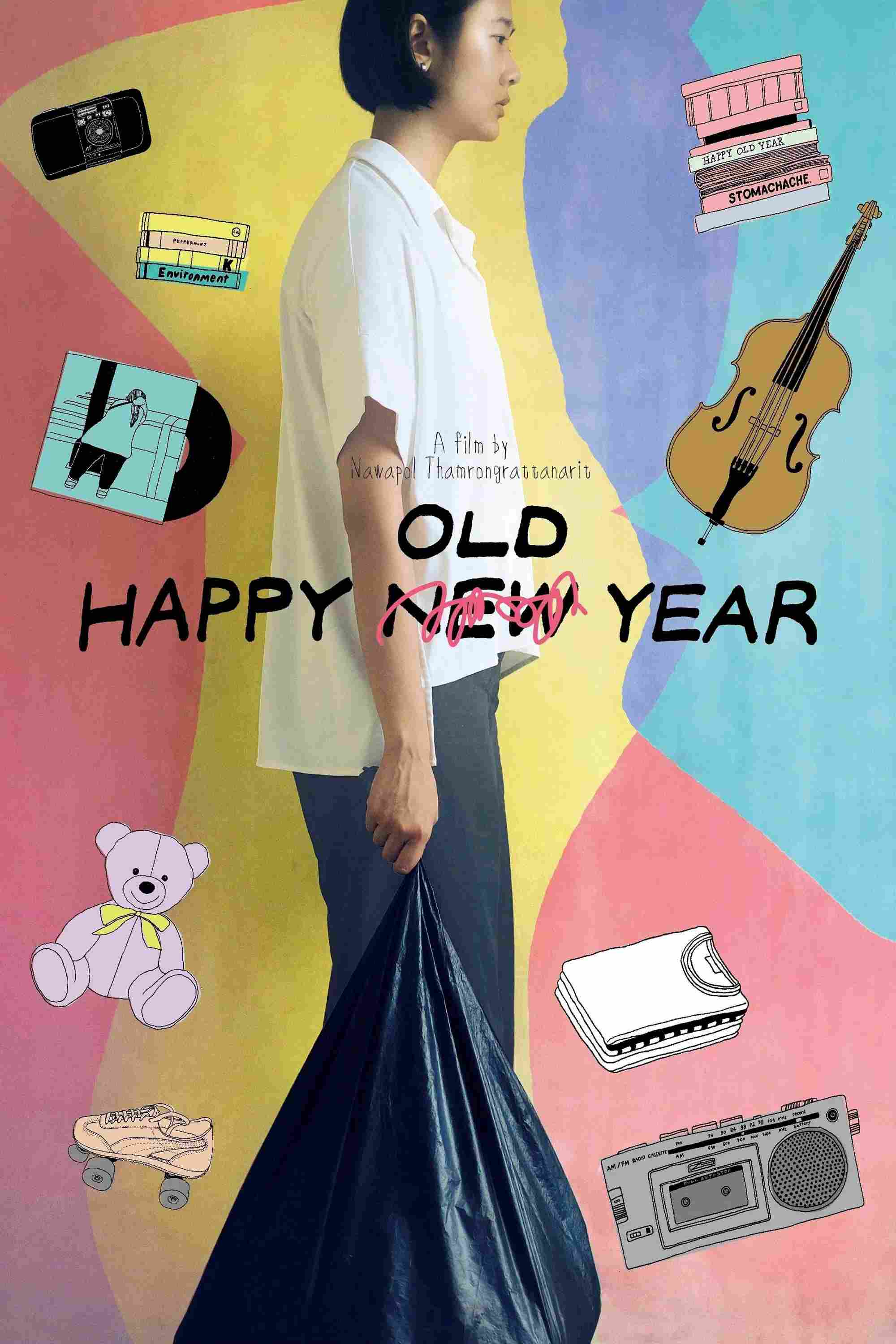 Poster chính thức của phim Phim Tâm Lý "Tháng Năm Hạnh Phúc Ta Từng Có" (Happy Old Year - 2019), với sự tham gia của diễn viên Chutimon Chuengcharoensukying và Sunny Suwanmethanon.