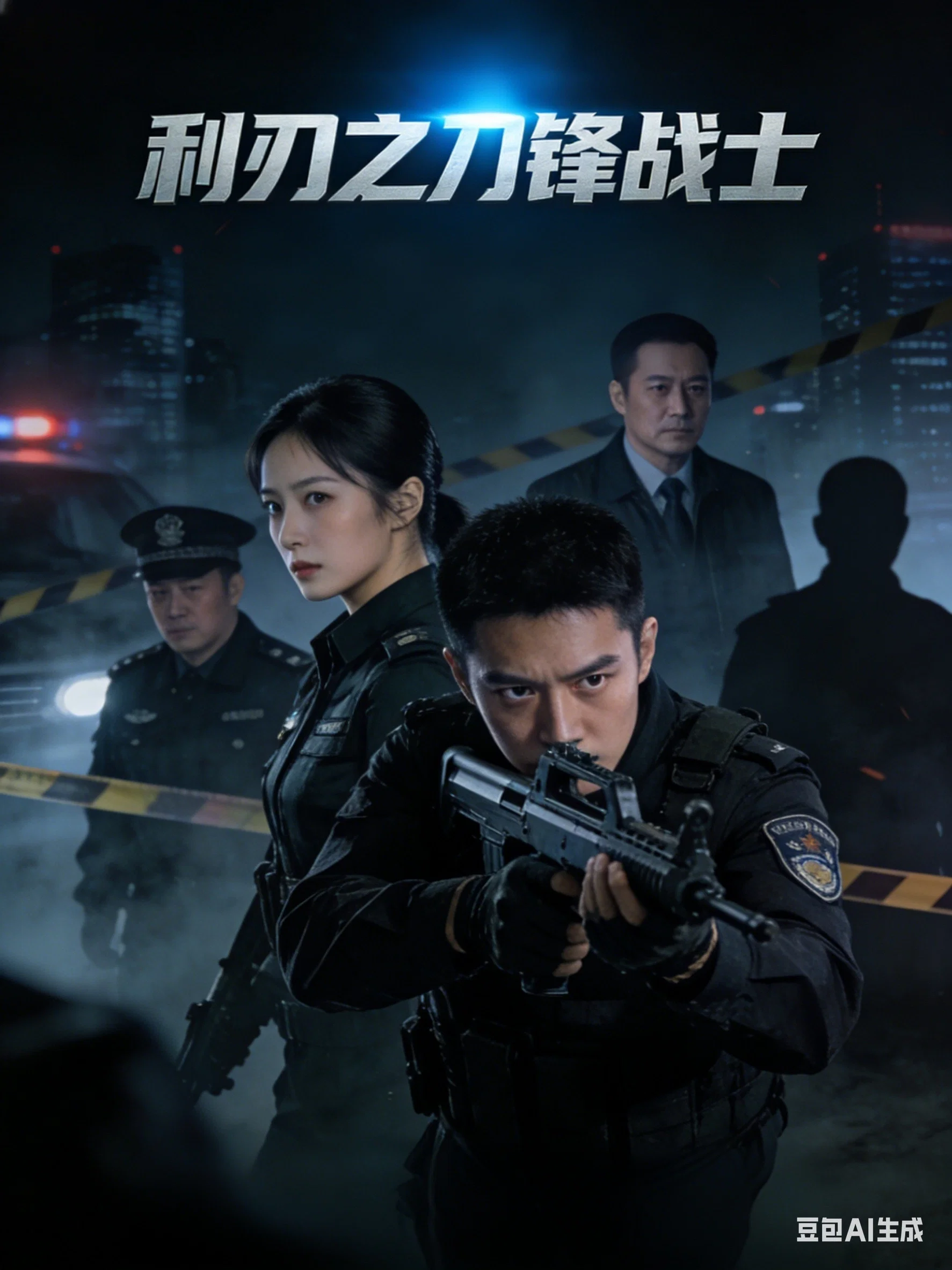Poster chính thức của phim Phim Tâm Lý, Phim Hành Động "Thanh Đao Sắc Bén Phong Chiến Sĩ" (Blade Warrior of Blade Action - 2026), với sự tham gia của diễn viên 魏小欢 và Zhang Bonan.