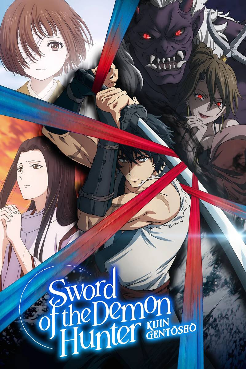 Poster chính thức của phim Phim Hoạt Hình, Phim Tâm Lý "Thanh Kiếm Của Thợ Săn Quỷ" (Sword of the Demon Hunter - 2025), với sự tham gia của diễn viên Taku Yashiro và Reina Ueda.