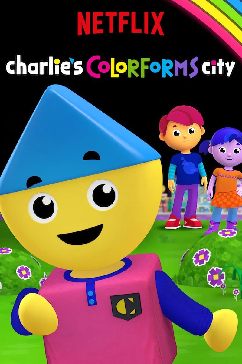 Poster chính thức của phim Phim Hoạt Hình, Phim Thiếu Nhi "Thành phố sắc màu của Charlie (Phần 1)" (Charlie's Colorforms City - 2019).