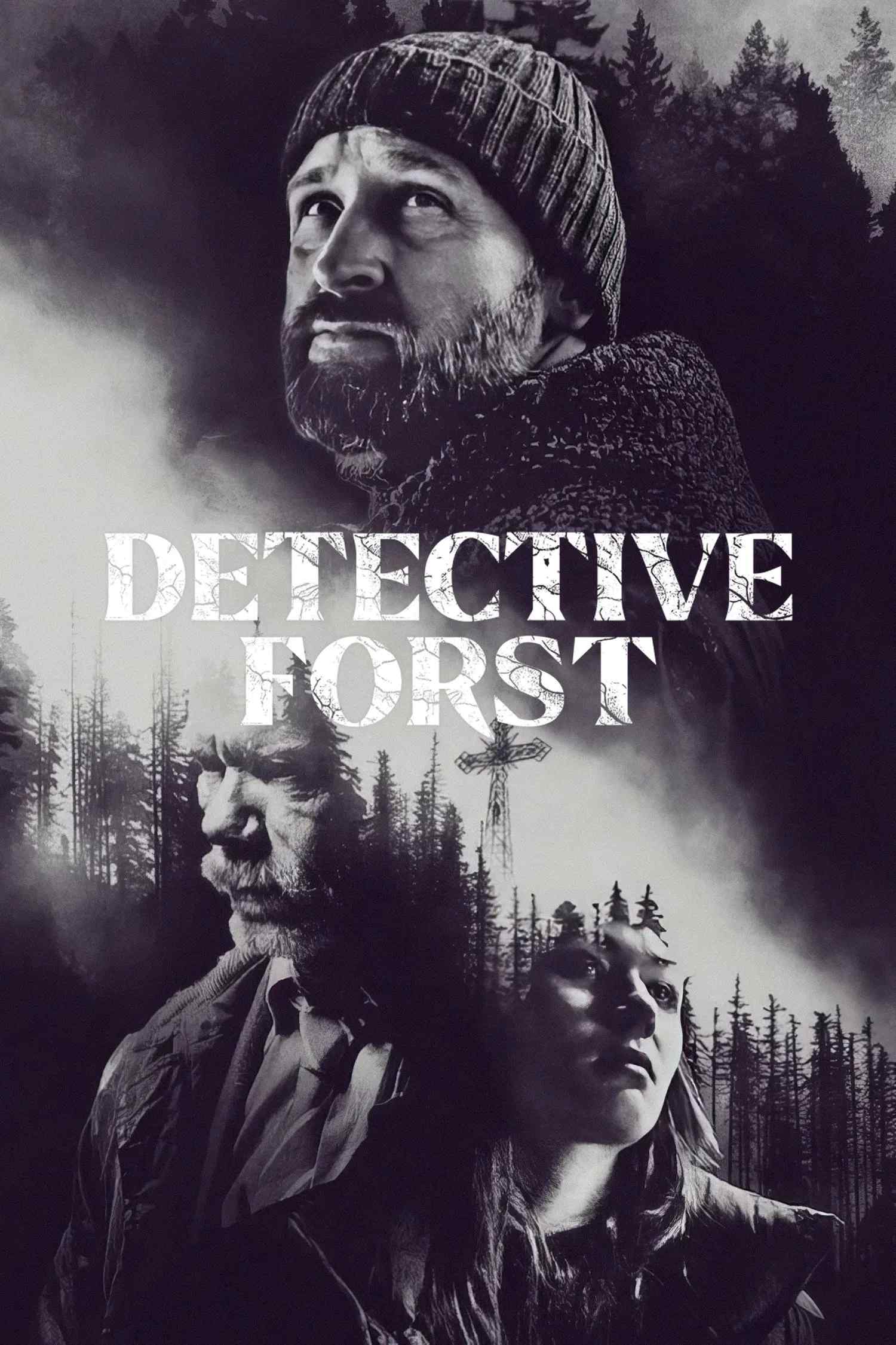 Poster chính thức của phim Phim Hình Sự, Phim Tâm Lý "Thanh tra Forst" (Detective Forst - 2024), với sự tham gia của diễn viên Borys Szyc và Andrzej Bienias.
