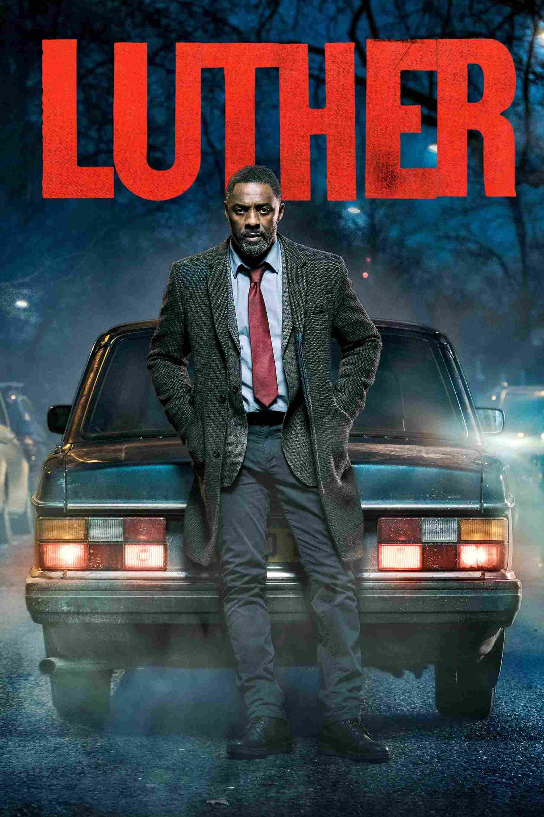 Poster chính thức của phim Phim Hình Sự, Phim Tâm Lý "Thanh Tra Luther" (Luther - 2010), với sự tham gia của diễn viên Idris Elba và Dermot Crowley.