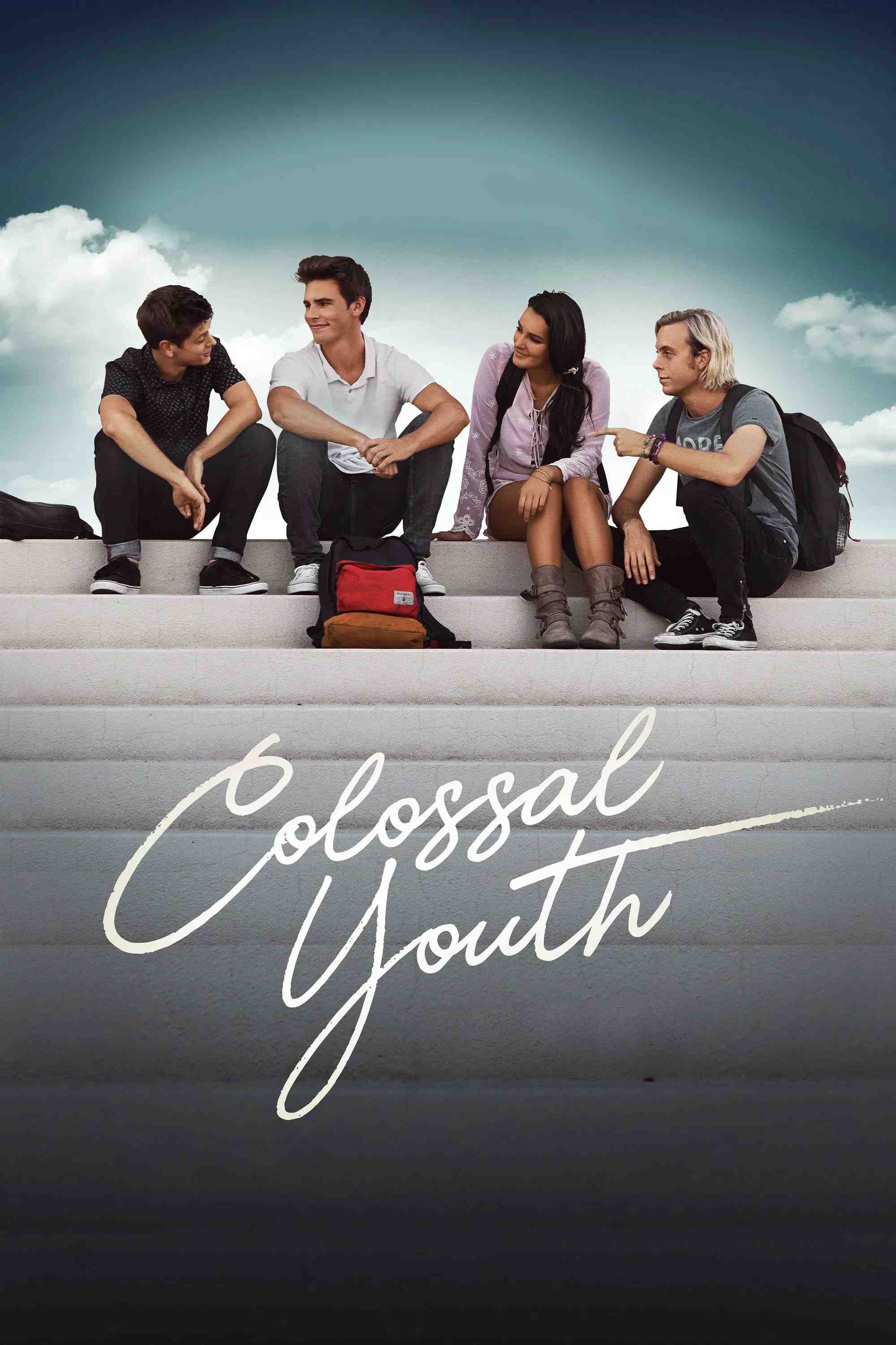 Poster chính thức của phim Phim Hài, Phim Tâm Lý "Thanh Xuân Cuồng Nhiệt" (Colossal Youth - 2018), với sự tham gia của diễn viên Troy Osterberg và Kimmy Caruso.