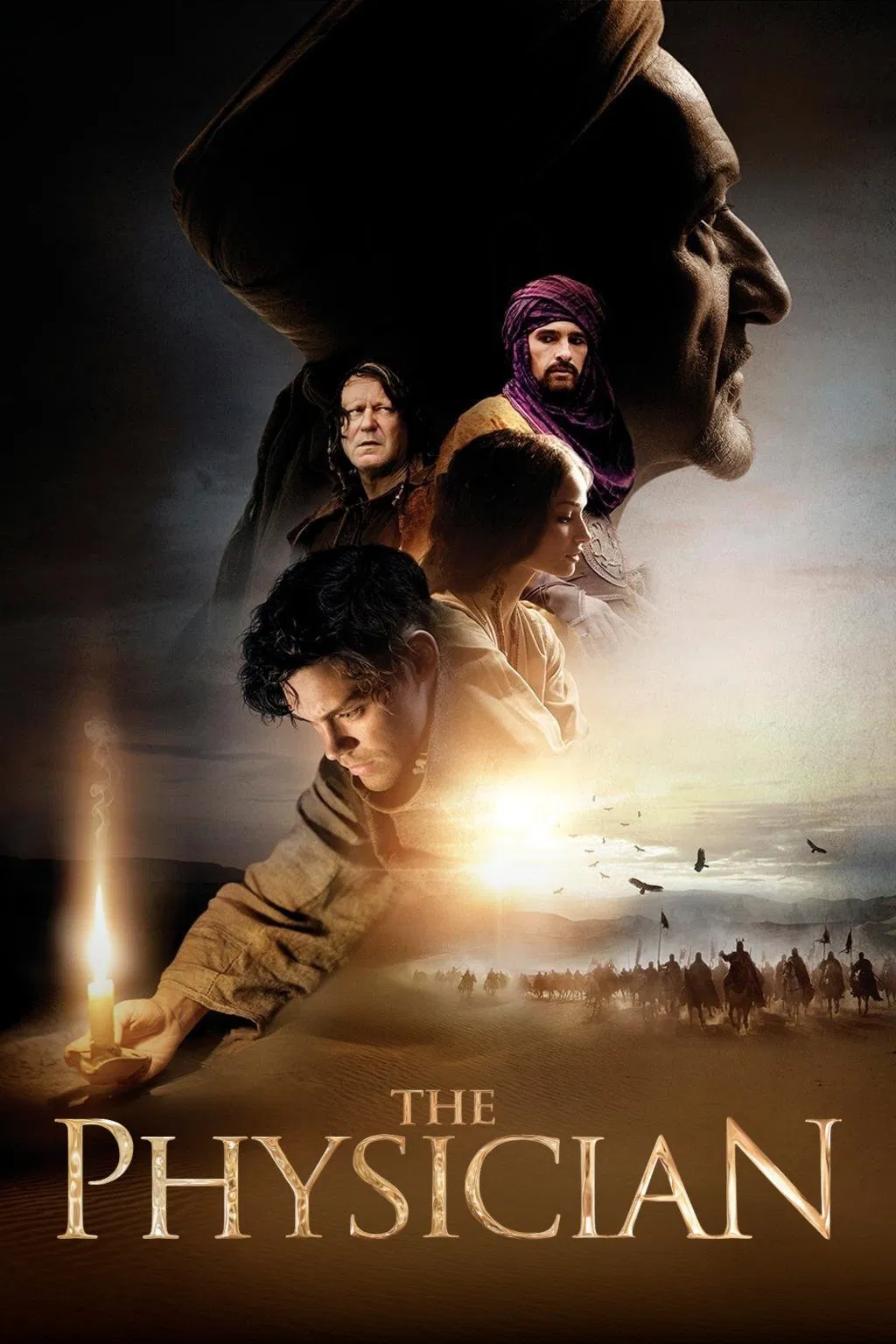 Poster chính thức của phim Phim Phiêu Lưu, Phim Tâm Lý "Thánh Y" (The Physician - 2013), với sự tham gia của diễn viên Tom Payne và Ben Kingsley.
