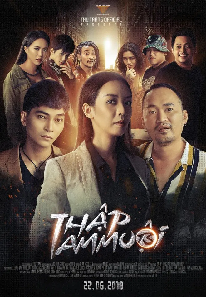 Poster chính thức của phim Phim Hài "Thập Tam Muội" (Thập Tam Muội - 2018), với sự tham gia của diễn viên Thu Trang và Diệu Nhi.