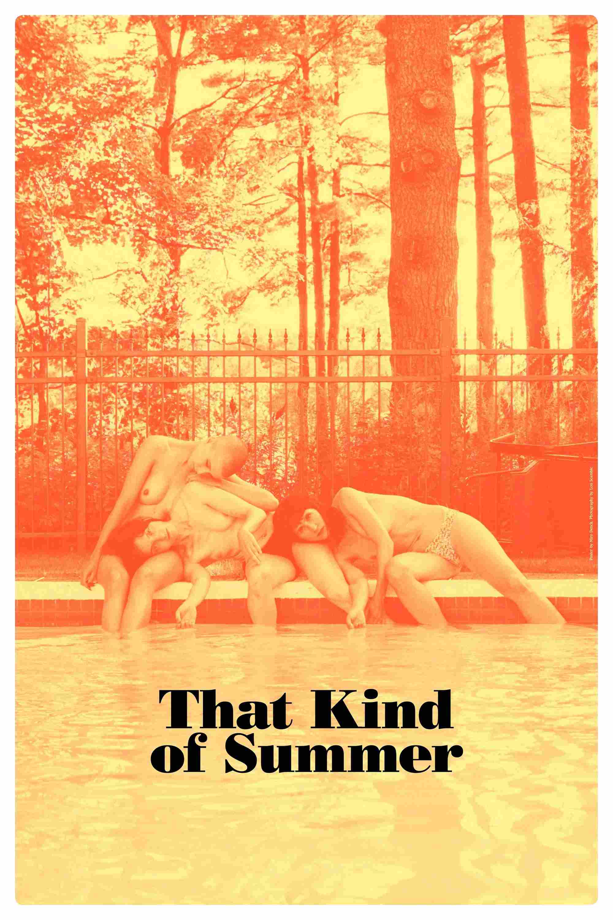 Poster chính thức của phim Phim Tâm Lý "That Kind of Summer" (That Kind of Summer - 2022), với sự tham gia của diễn viên Larissa Corriveau và Laure Giappiconi.