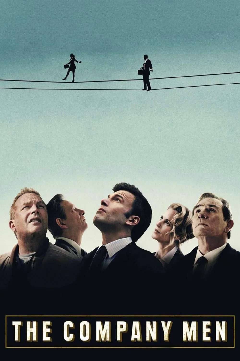 Poster chính thức của phim Phim Tâm Lý "Thất Nghiệp" (The Company Men - 2010), với sự tham gia của diễn viên Ben Affleck và Tommy Lee Jones.
