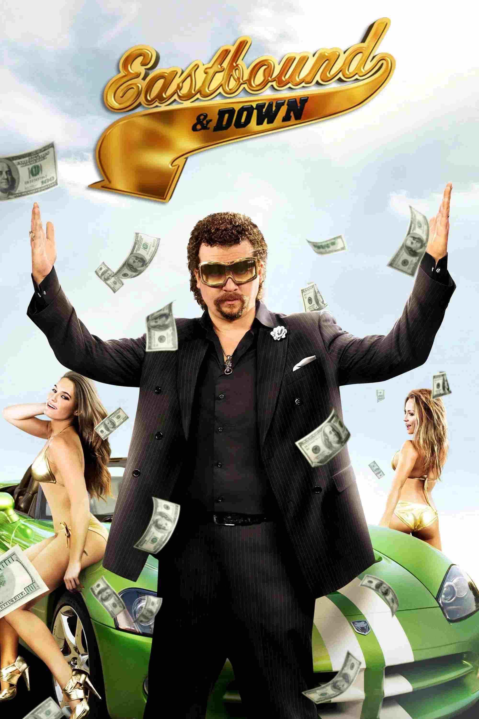 Poster chính thức của phim Phim Hài, Phim Tâm Lý "Thất Thế (Phần 2)" (Eastbound & Down - 2009), với sự tham gia của diễn viên Danny McBride và Steve Little.