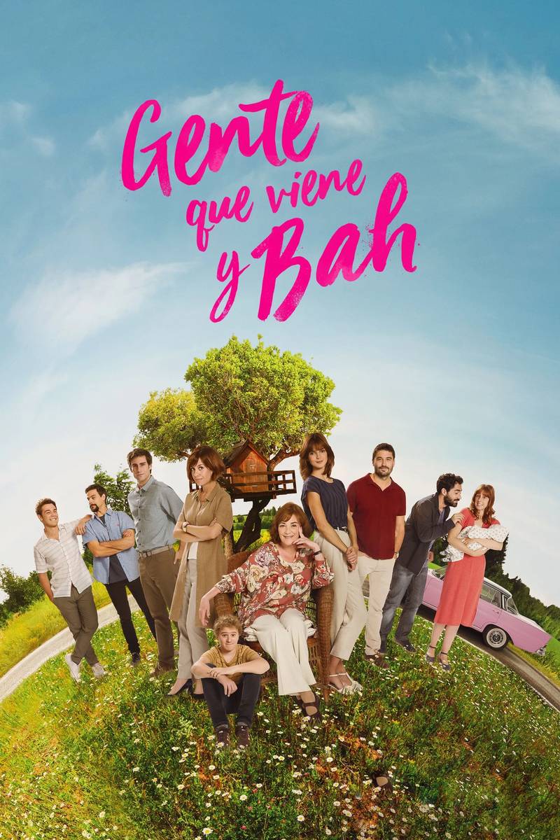 Poster chính thức của phim Phim Hài, Phim Tình Cảm "Thật Tốt Khi Được Về Nhà!" (In Family I Trust - 2019), với sự tham gia của diễn viên Clara Lago và Carmen Maura.