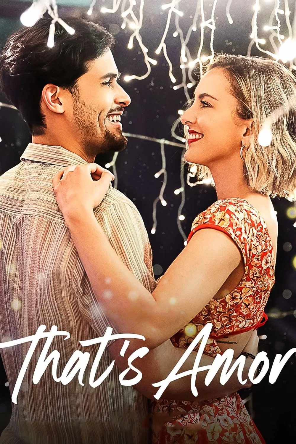 Poster chính thức của phim Phim Tình Cảm, Phim Hài "That's Amor" (That's Amor - 2022), với sự tham gia của diễn viên Riley Dandy và Isaac Gonzalez Rossi.