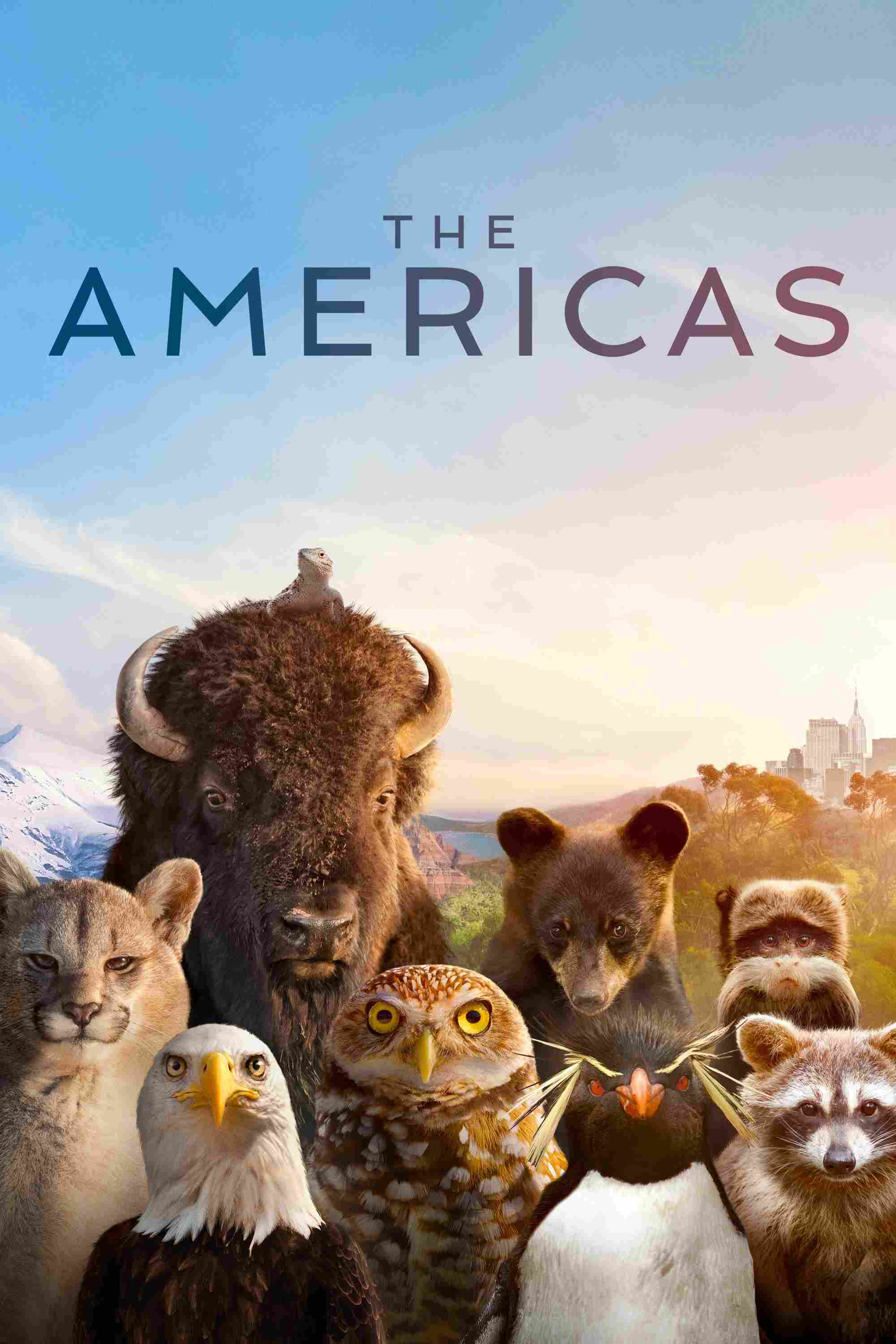 Poster chính thức của phim Phim Tài Liệu "The Americas" (The Americas - 2025), với sự tham gia của diễn viên Tom Hanks.