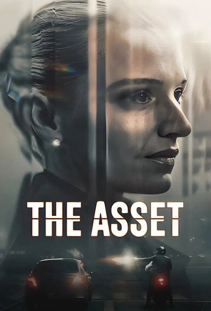 Poster chính thức của phim Phim Tâm Lý, Phim Hình Sự "The Asset (Legenden)" (The Asset - 2025), với sự tham gia của diễn viên Clara Dessau và Maria Cordsen.