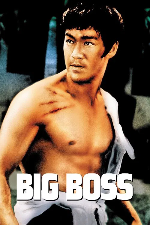 Poster chính thức của phim Phim Hành Động "The Big Boss" (The Big Boss - 1971), với sự tham gia của diễn viên Lý Tiểu Long và Maria Yi.