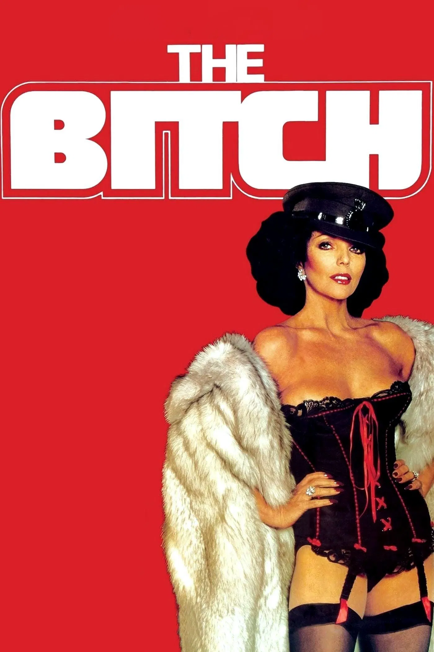 Poster chính thức của phim Phim Tâm Lý, Phim Tình Cảm "The Bitch" (The Bitch - 1979), với sự tham gia của diễn viên Joan Collins và Antonio Cantafora.
