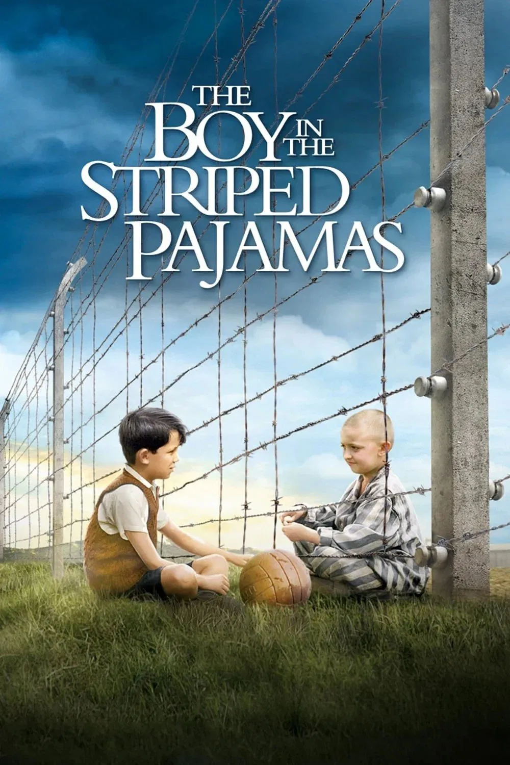 Poster chính thức của phim Phim Tâm Lý, Phim Chiến Tranh "The Boy in the Striped Pajamas" (The Boy in the Striped Pyjamas - 2008), với sự tham gia của diễn viên Asa Butterfield và Vera Farmiga.