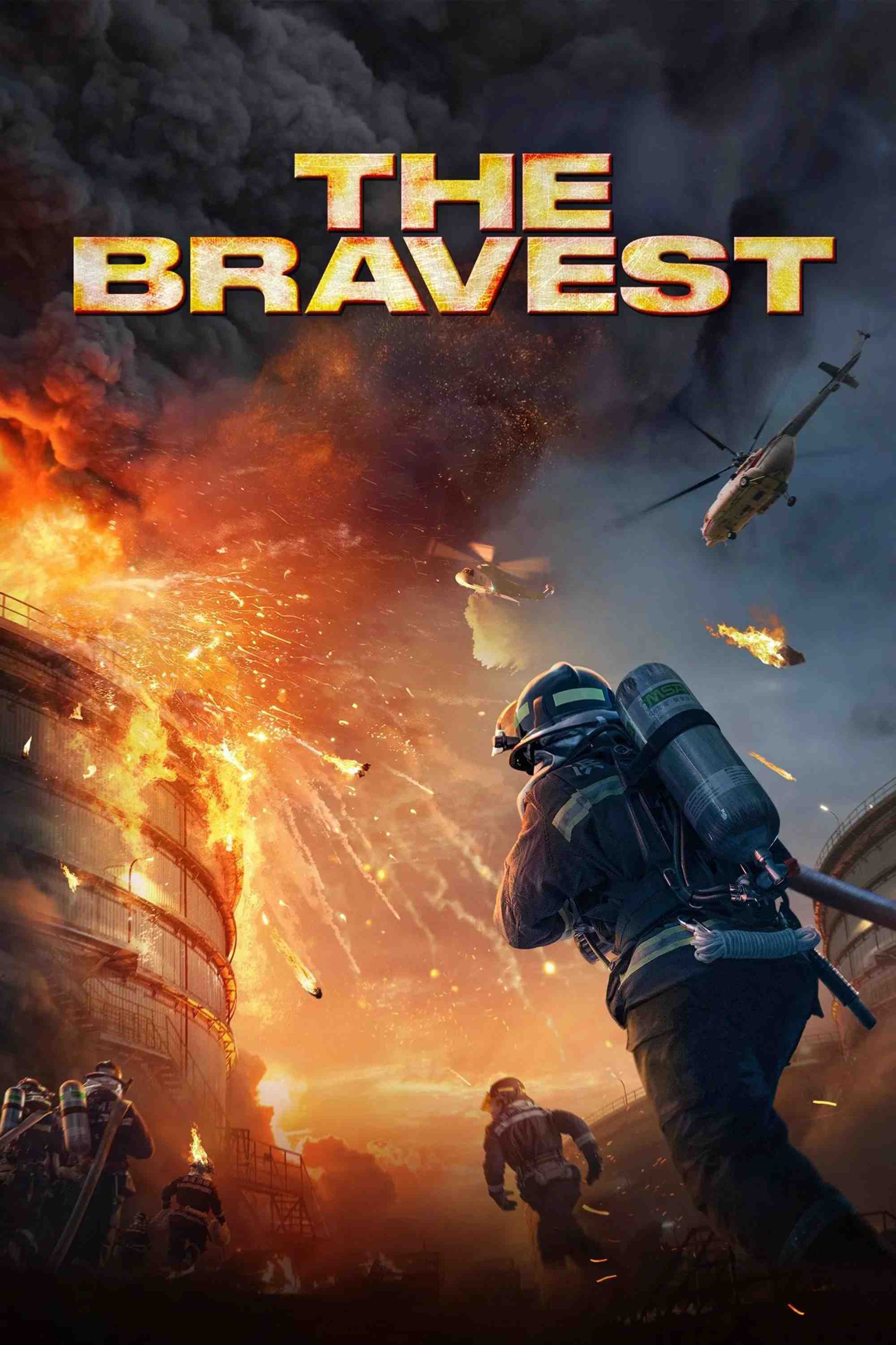 Poster chính thức của phim Phim Tâm Lý, Phim Hành Động "The Bravest" (The Bravest - 2019), với sự tham gia của diễn viên Huỳnh Hiểu Minh và Du Jiang.