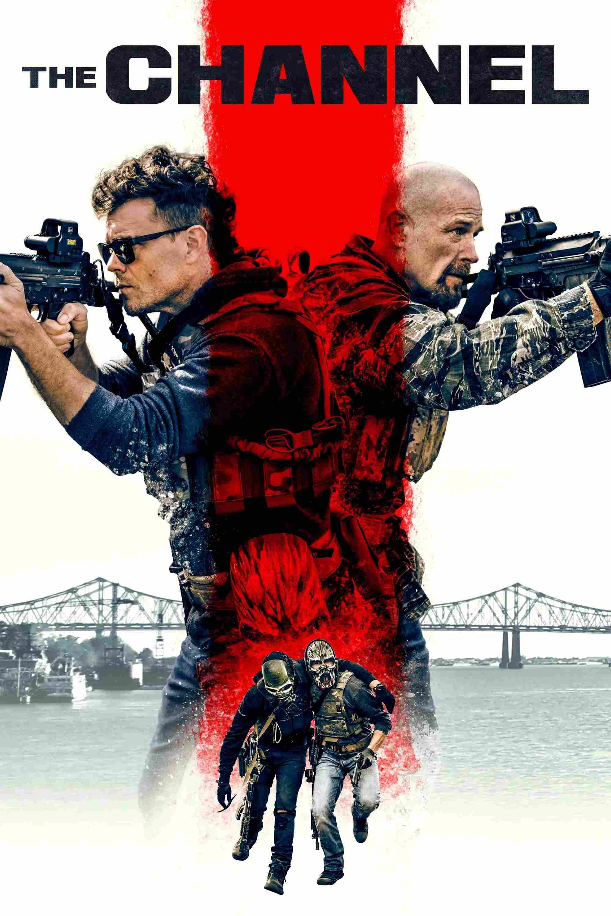 Poster chính thức của phim Phim Hành Động, Phim Tâm Lý "The Channel" (The Channel - 2023), với sự tham gia của diễn viên Clayne Crawford và Max Martini.