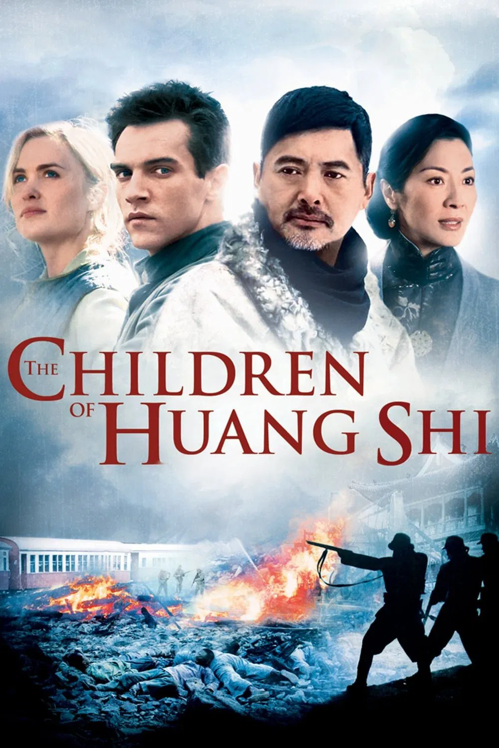 Poster chính thức của phim Phim Tâm Lý, Phim Chiến Tranh "The Children of Huang Shi" (The Children of Huang Shi - 2008), với sự tham gia của diễn viên Jonathan Rhys Meyers và Radha Mitchell.