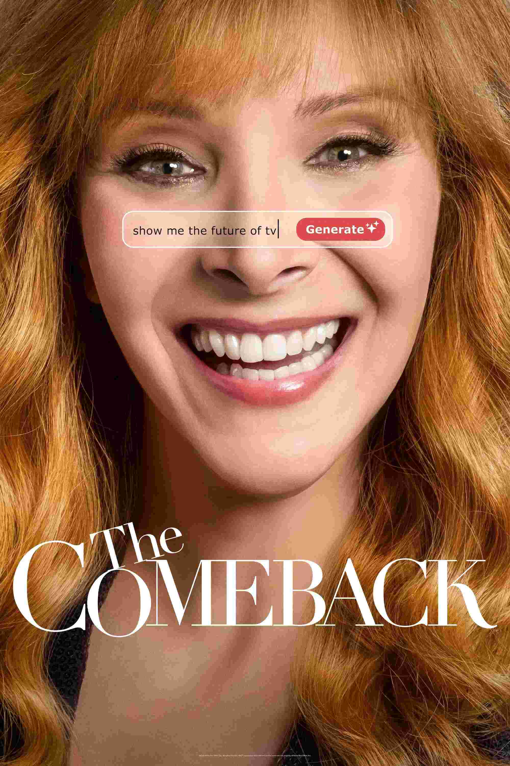 Poster chính thức của phim Phim Hài, Phim Tâm Lý "The Comeback (Phần 3)" (The Comeback - 2005), với sự tham gia của diễn viên Lisa Kudrow và Laura Silverman.