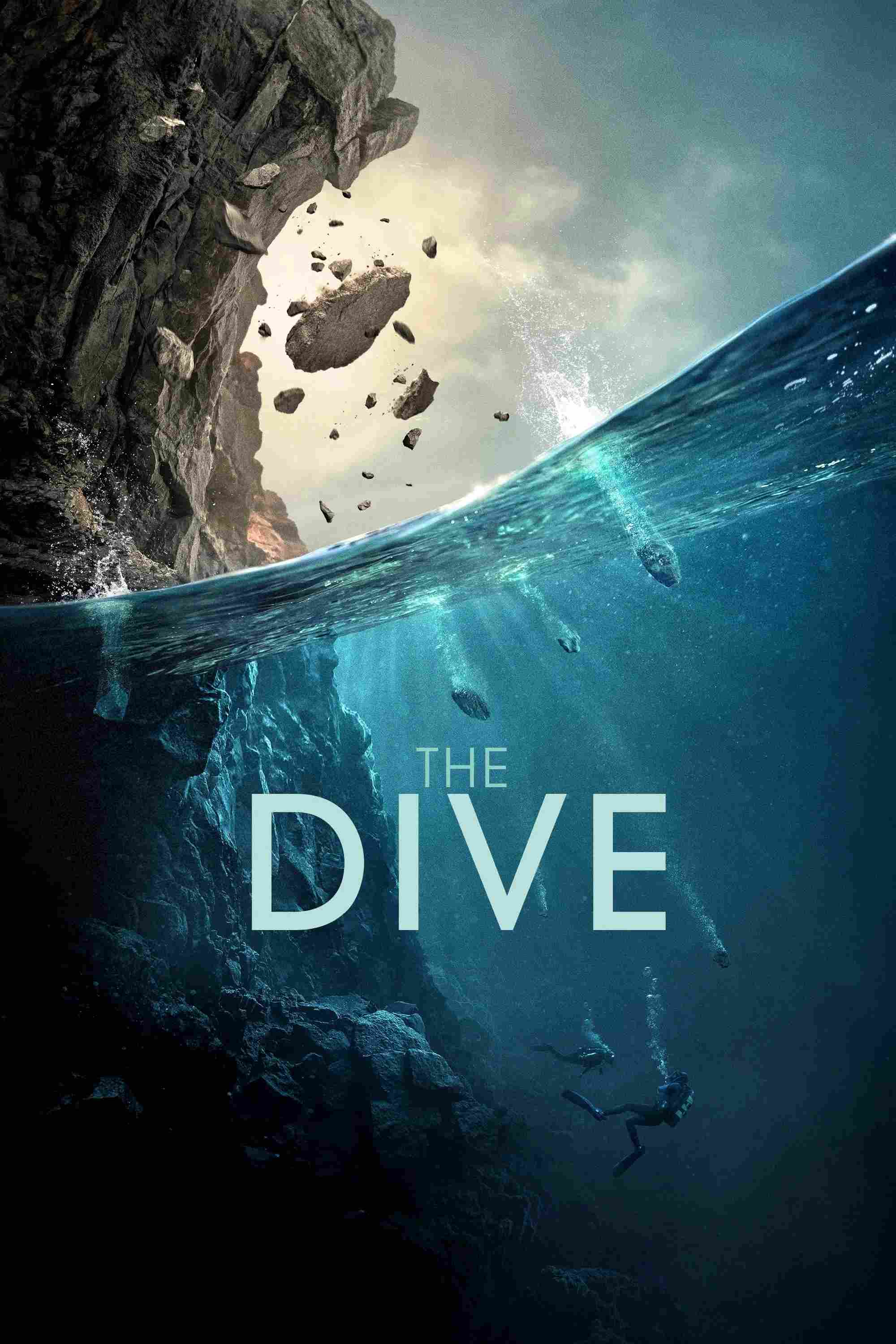 Poster chính thức của phim Phim Giật Gân, Phim Phiêu Lưu "The Dive" (The Dive - 2023), với sự tham gia của diễn viên Louisa Krause và Sophie Lowe.