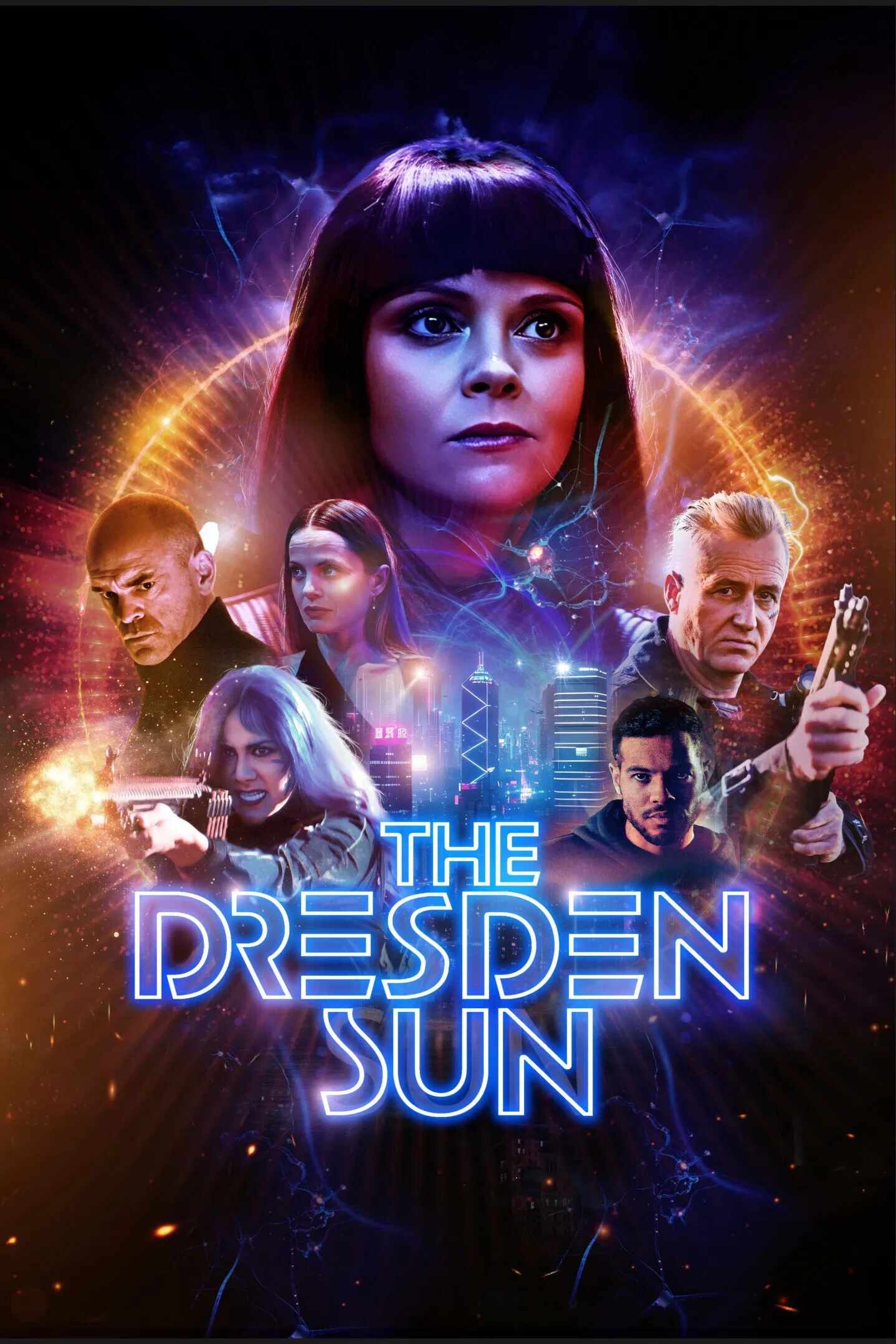 Poster chính thức của phim Phim Viễn Tưởng, Phim Hành Động "The Dresden Sun" (The Dresden Sun - 2026), với sự tham gia của diễn viên Christina Ricci và Mena Suvari.