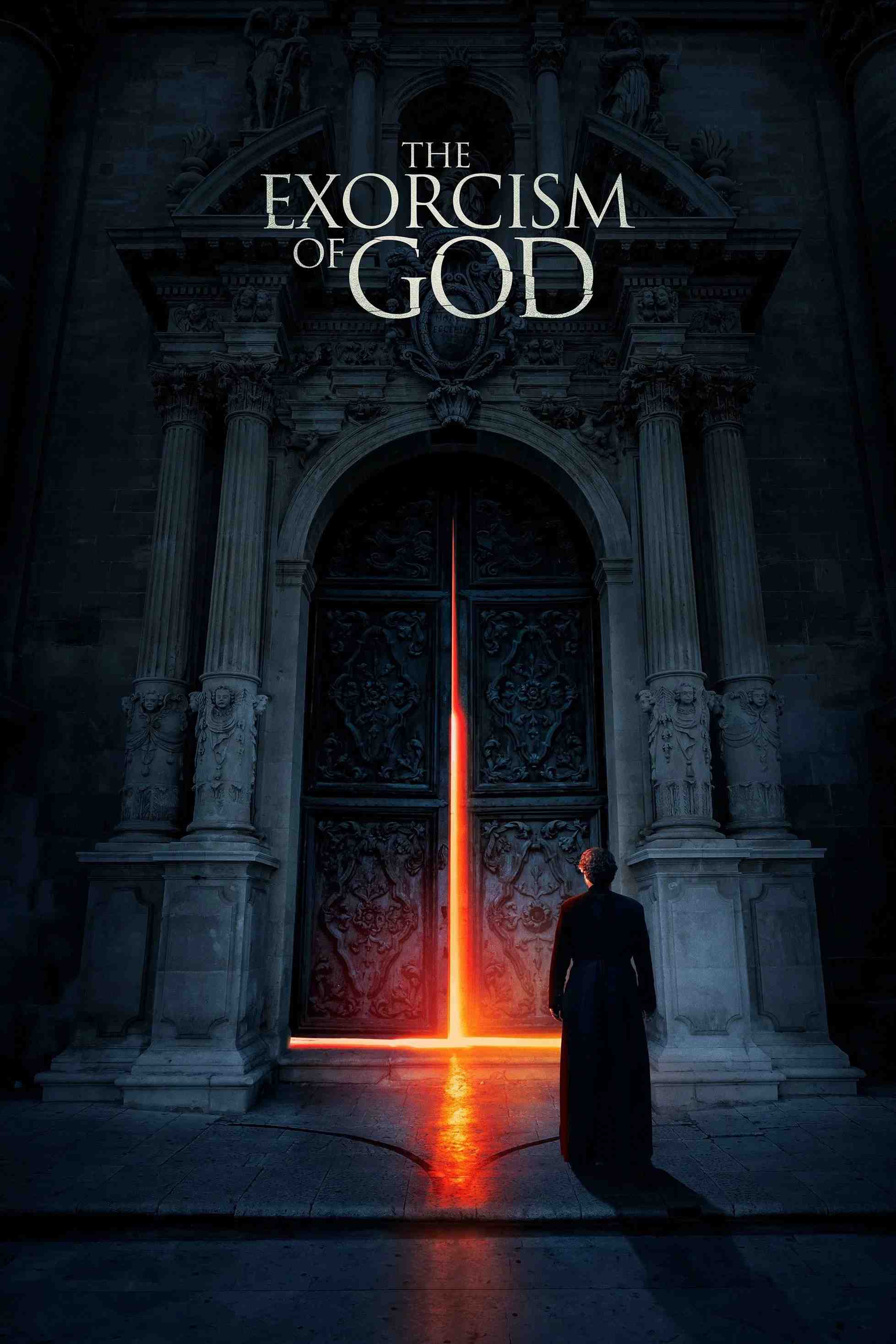 Poster chính thức của phim Phim Kinh Dị, Phim Hình Sự "The Exorcism Of God" (The Exorcism of God - 2022), với sự tham gia của diễn viên Will Beinbrink và María Gabriela de Faría.