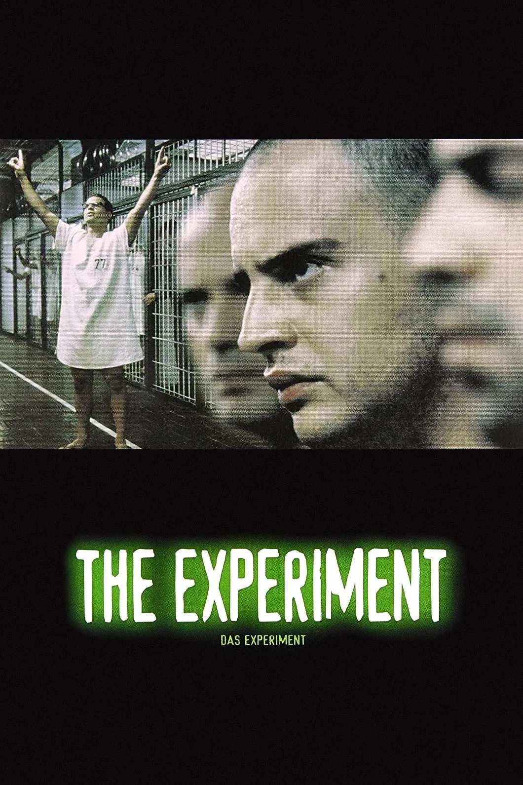 Poster chính thức của phim Phim Tâm Lý, Phim Giật Gân "The Experiment" (The Experiment - 2001), với sự tham gia của diễn viên Moritz Bleibtreu và Christian Berkel.