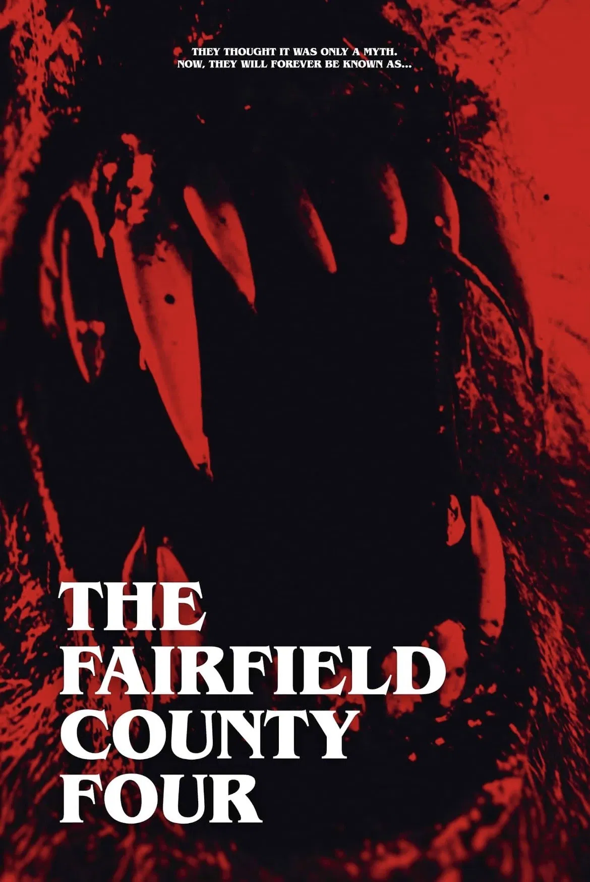 Poster chính thức của phim Phim Giật Gân, Phim Kinh Dị "The Fairfield County Four" (The Fairfield County Four - 2026), với sự tham gia của diễn viên Celeste Blandon và Jake Kopronica.