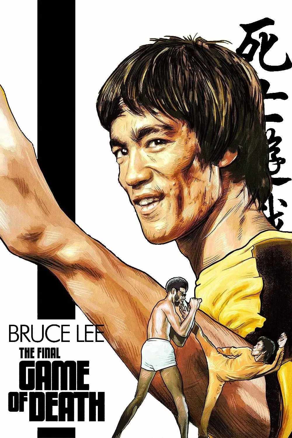 Poster chính thức của phim Phim Tài Liệu "The Final Game of Death" (The Final Game of Death - 2023), với sự tham gia của diễn viên Justin T. Lee và Griffin Puatu.