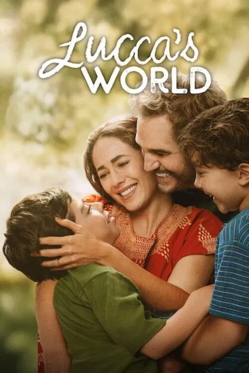 Poster chính thức của phim Phim Tâm Lý "Thế Giới Của Lucca" (Lucca's World - 2025), với sự tham gia của diễn viên Bárbara Mori và Julián Tello.