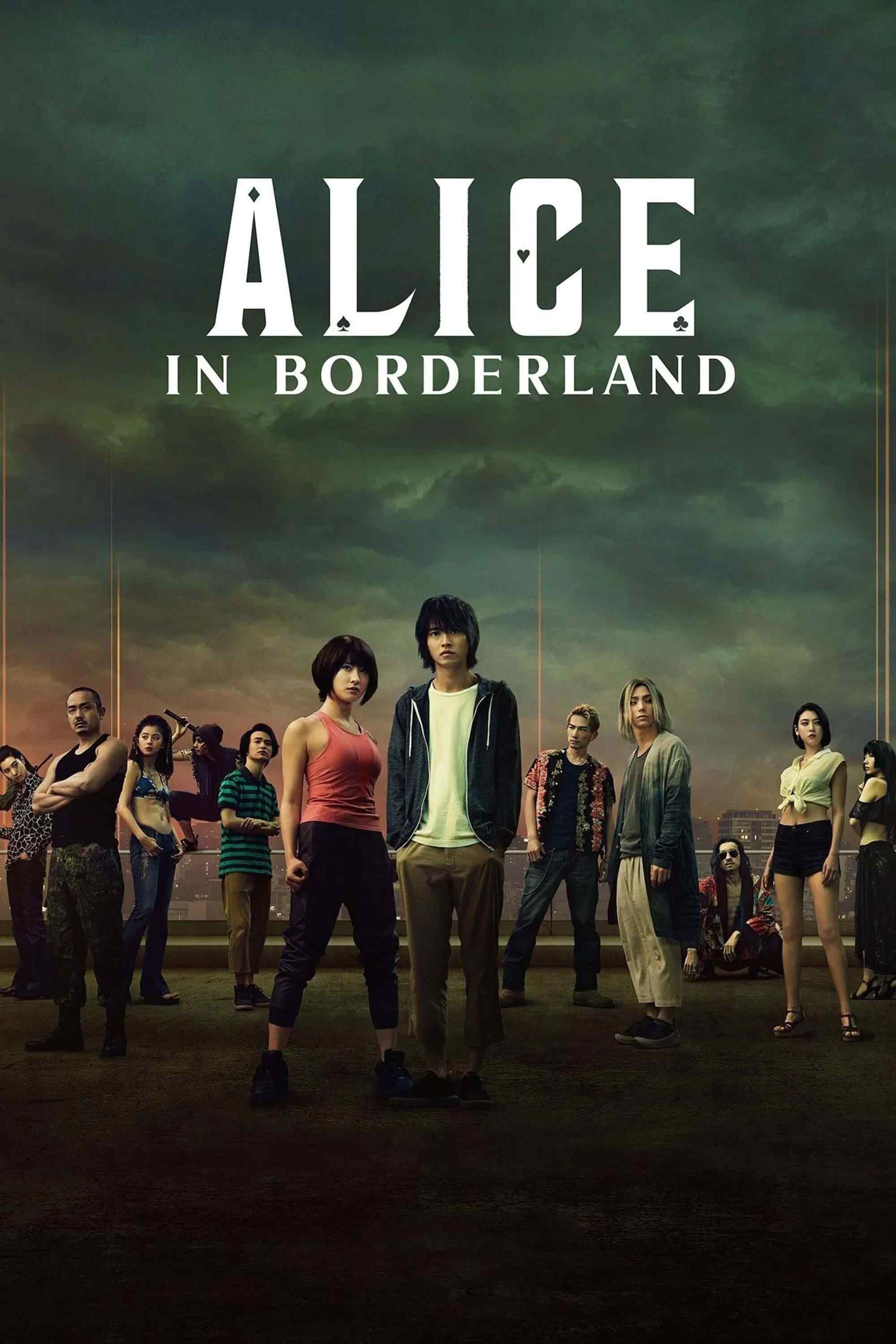 Poster chính thức của phim Phim Bí Ẩn, Phim Tâm Lý "Thế Giới Không Lối Thoát (Phần 2)" (Alice in Borderland - 2020), với sự tham gia của diễn viên Kento Yamazaki và Tao Tsuchiya.