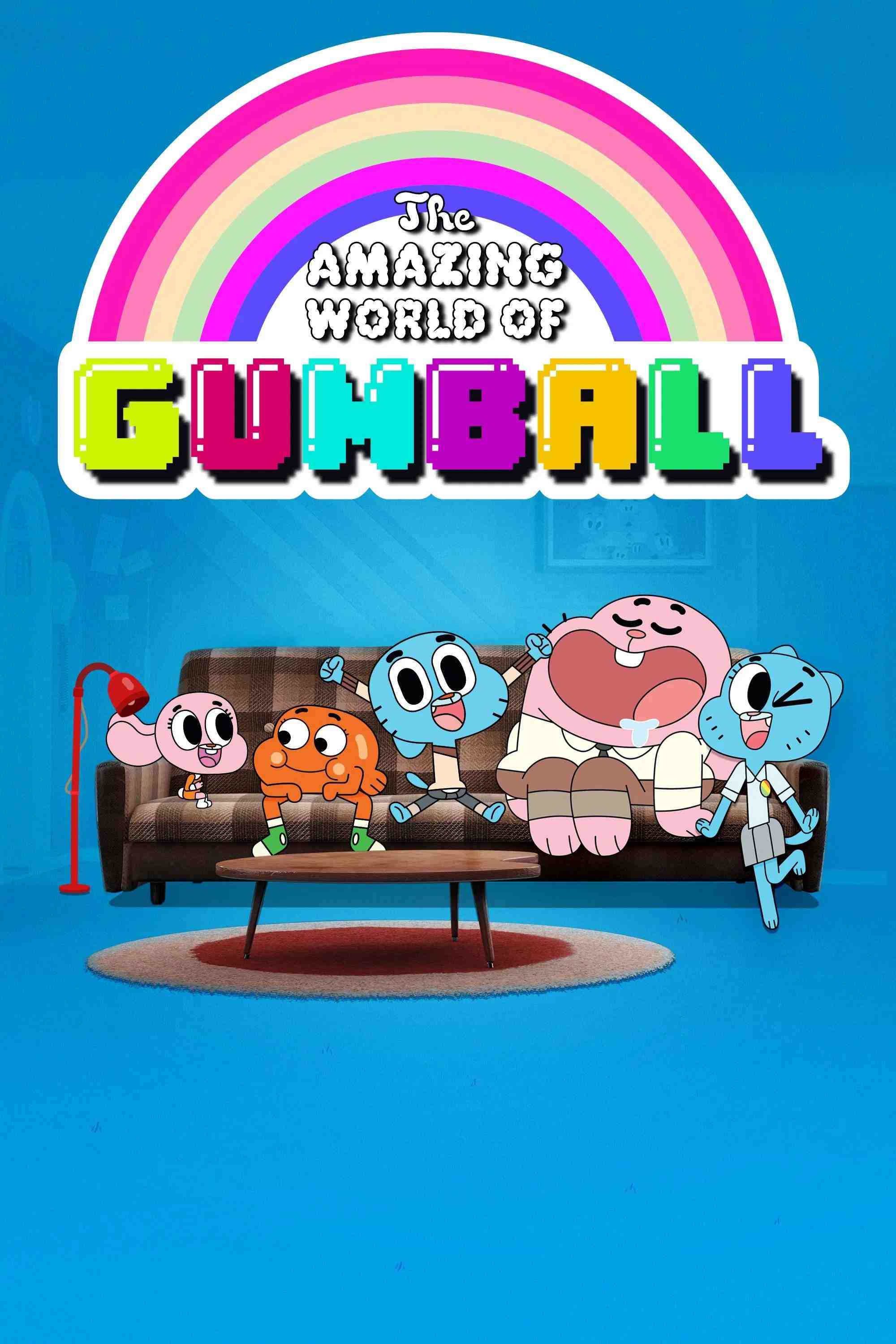 Poster chính thức của phim Phim Hoạt Hình, Phim Gia Đình "Thế Giới Kì Diệu Của Gumball (Phần 1)" (The Amazing World of Gumball - 2011).