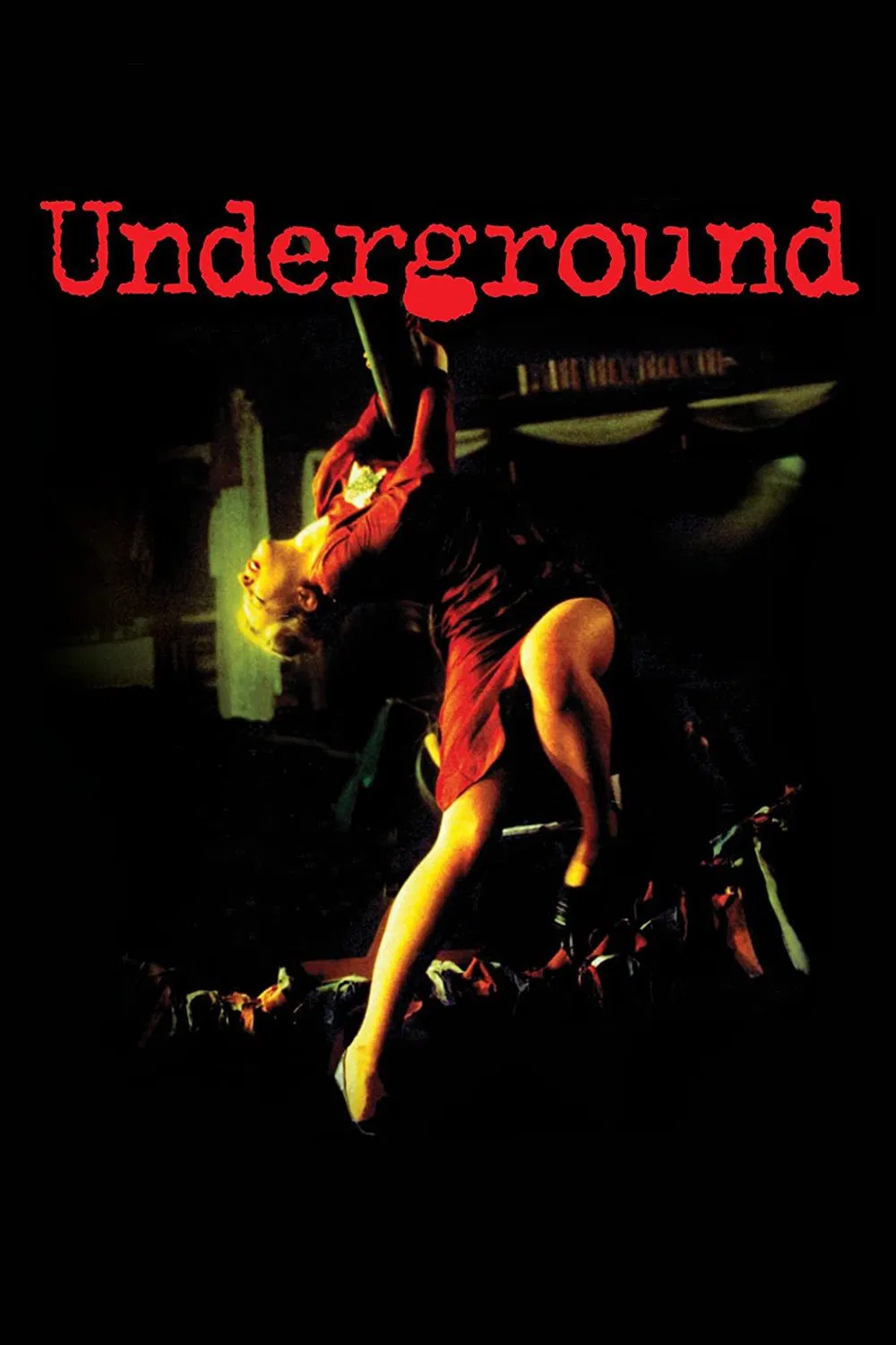 Poster chính thức của phim Phim Hài, Phim Tâm Lý "Thế Giới Ngầm" (Underground - 1995), với sự tham gia của diễn viên Predrag 'Miki' Manojlović và Lazar Ristovski.