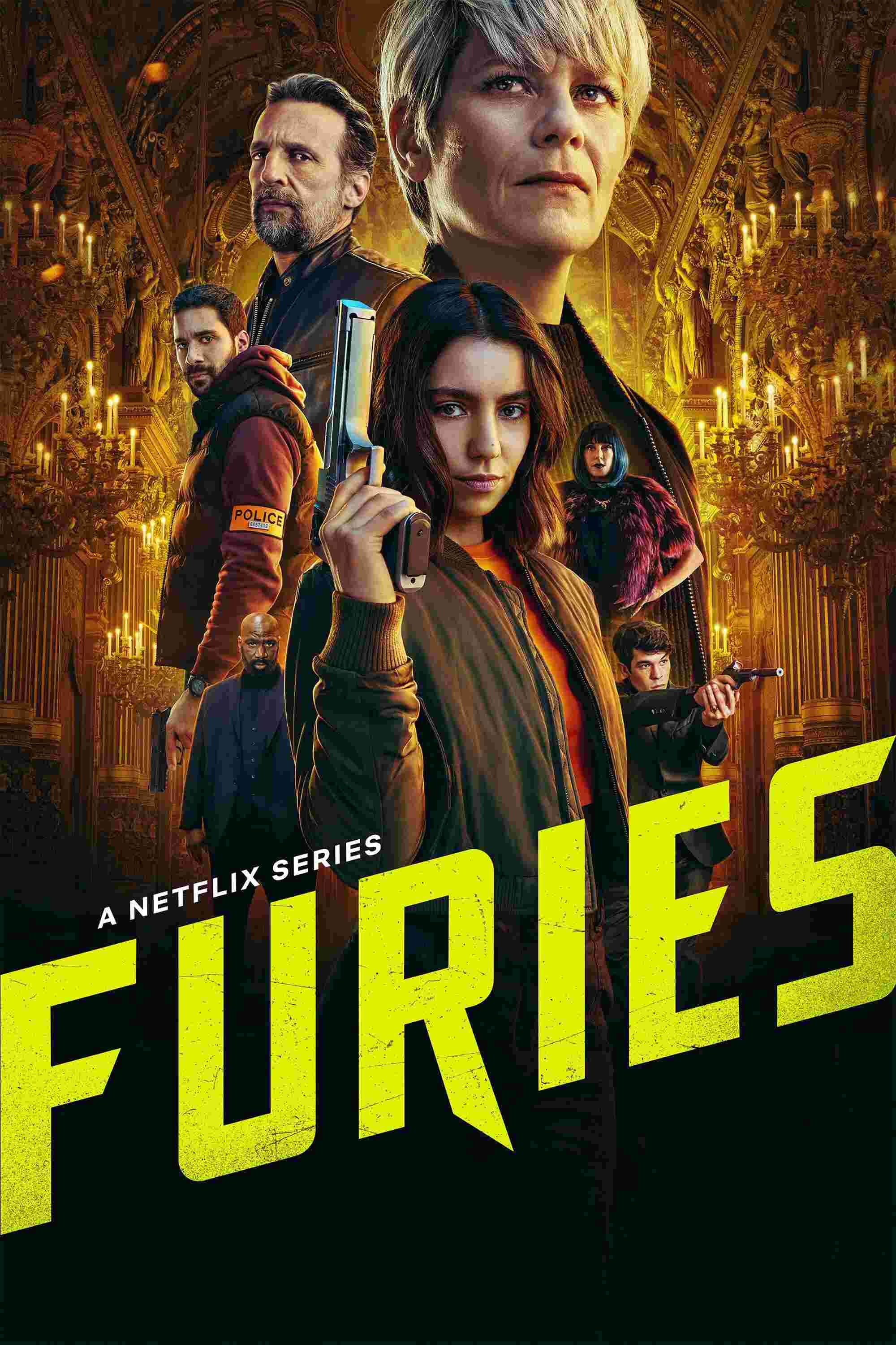 Poster chính thức của phim Phim Hành Động & Phiêu Lưu, Phim Hình Sự "Thế Giới Ngầm Paris (Phần 2)" (Furies - 2024).