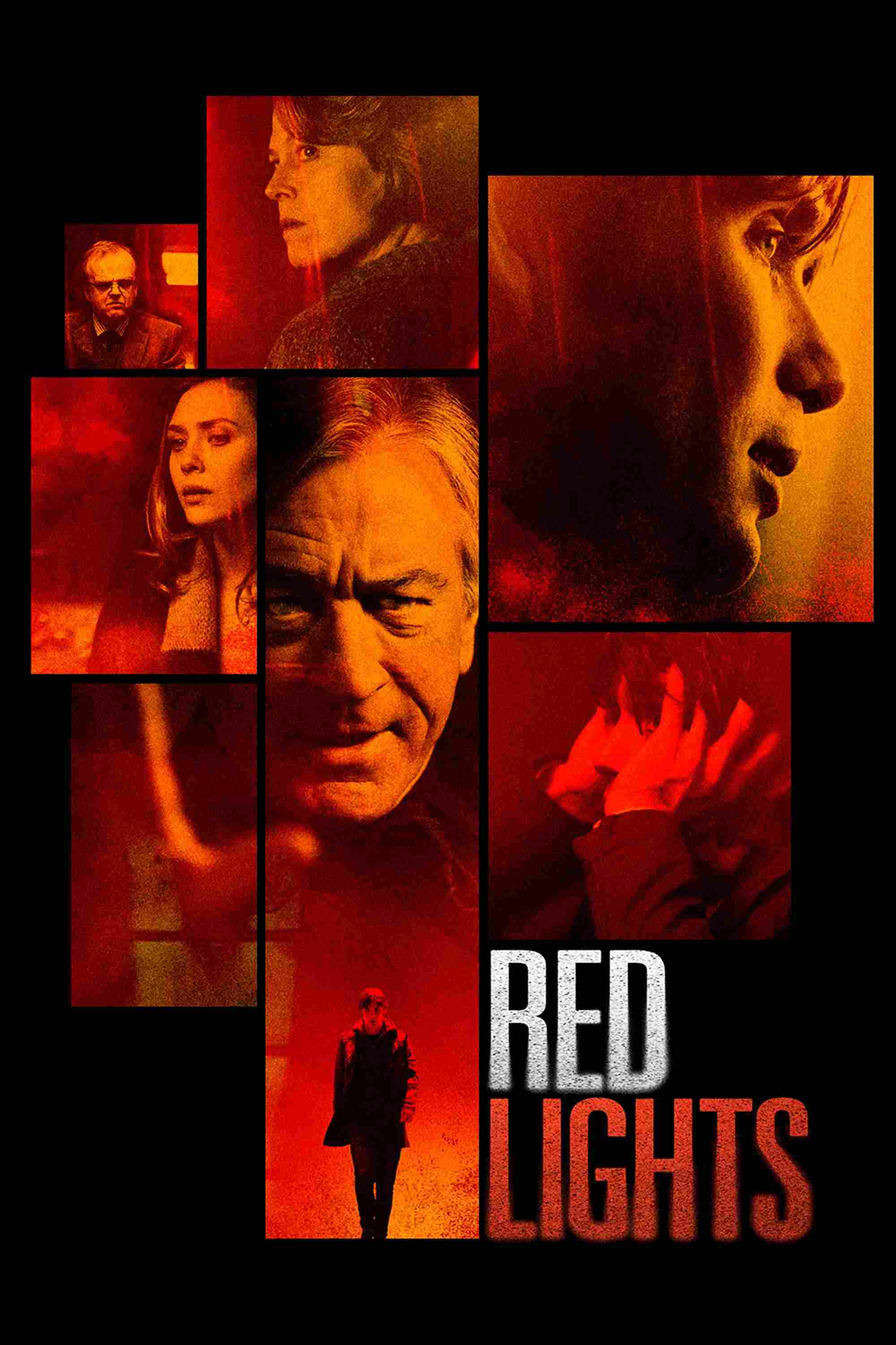 Poster chính thức của phim Phim Giật Gân "Thế Giới Tâm Linh" (Red Lights - 2012), với sự tham gia của diễn viên Cillian Murphy và Sigourney Weaver.