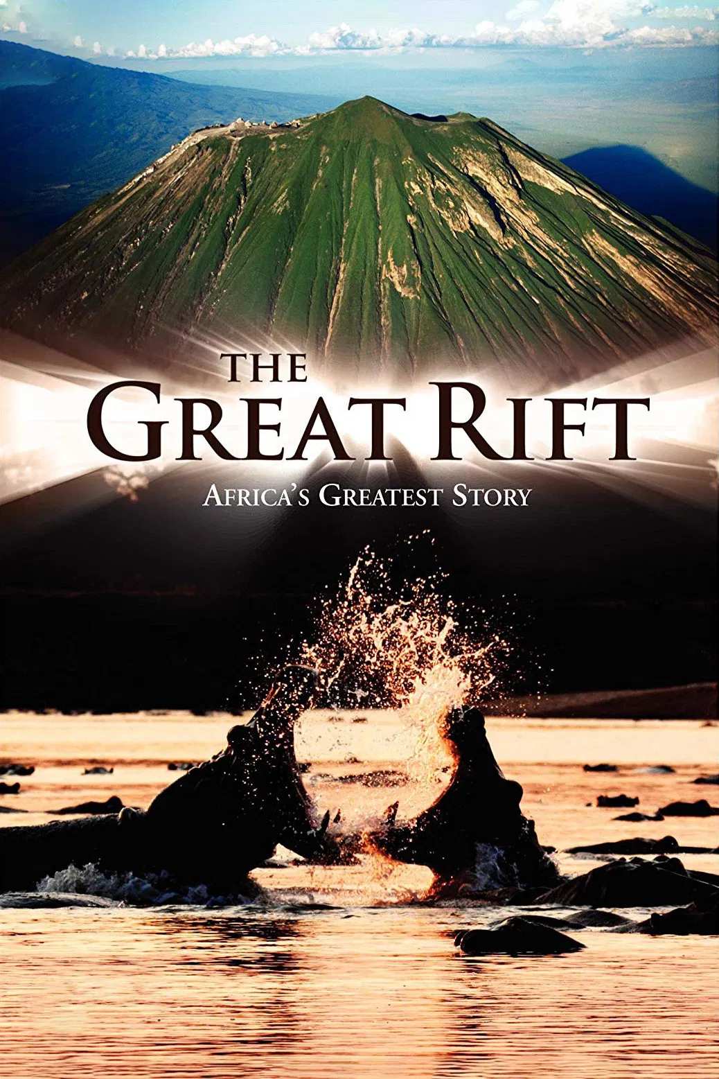 Poster chính thức của phim Phim Tài Liệu, Phim Gia Đình "The Great Rift: Africa's Wild Heart" (The Great Rift: Africa's Wild Heart - 2010), với sự tham gia của diễn viên Hugh Quarshie.