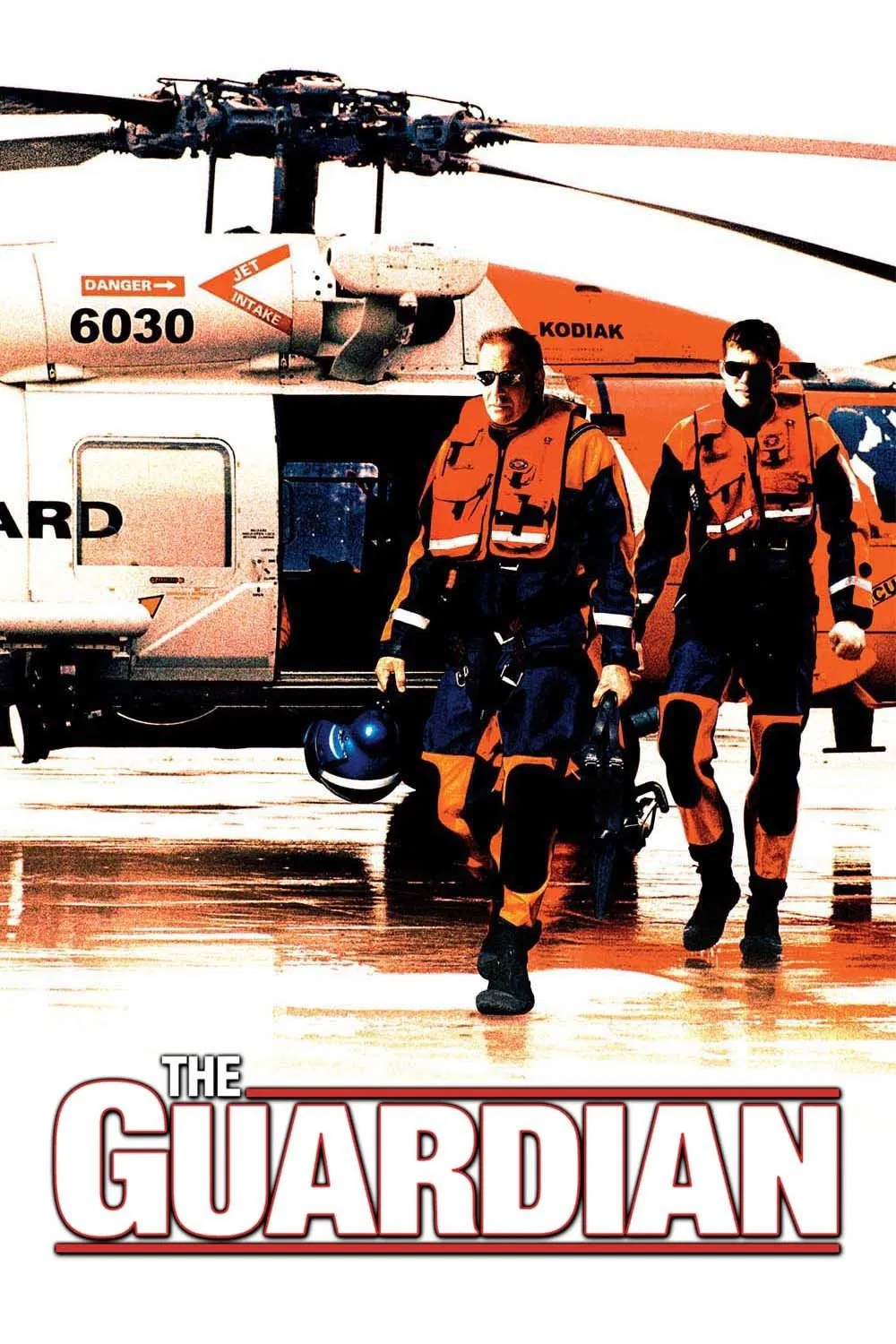 Poster chính thức của phim Phim Hành Động, Phim Tâm Lý "The Guardian" (The Guardian - 2006), với sự tham gia của diễn viên Kevin Costner và Ashton Kutcher.