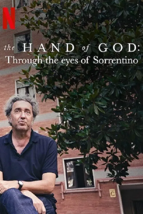 Poster chính thức của phim Phim Tài Liệu "The Hand Of God: Qua Đôi Mắt Của Sorrentino" (The Hand of God: Through the Eyes of Sorrentino - 2021), với sự tham gia của diễn viên Paolo Sorrentino.
