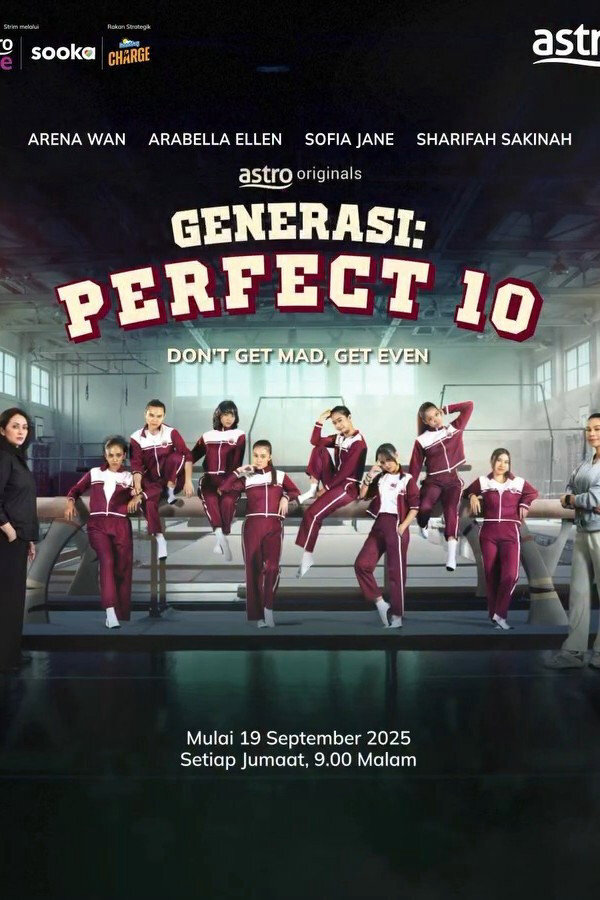 Poster chính thức của phim Phim Tâm Lý "Thế Hệ Điểm 10", với sự tham gia của diễn viên Arabella Ellen và Sofia Jane.