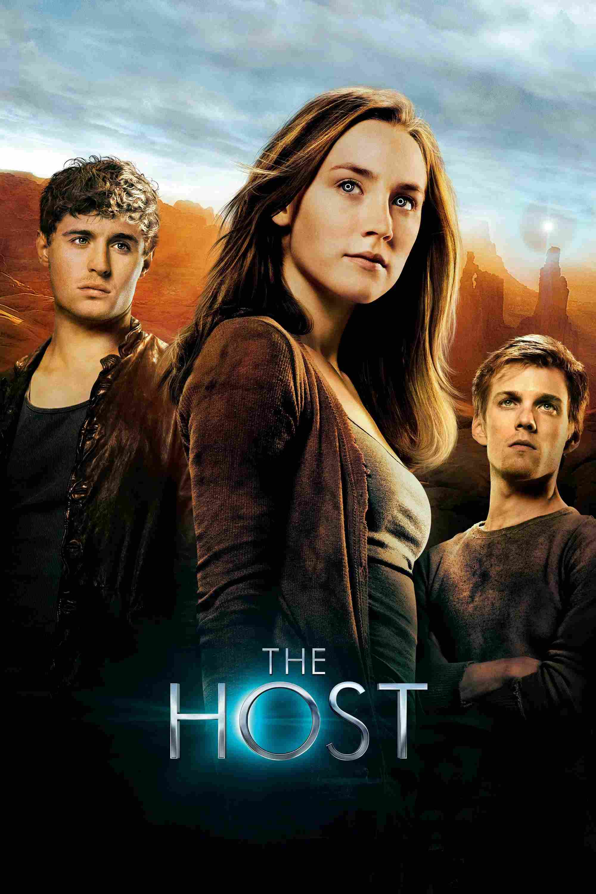 Poster chính thức của phim Phim Hành Động, Phim Phiêu Lưu "The Host" (The Host - 2013), với sự tham gia của diễn viên Saoirse Ronan và Diane Kruger.