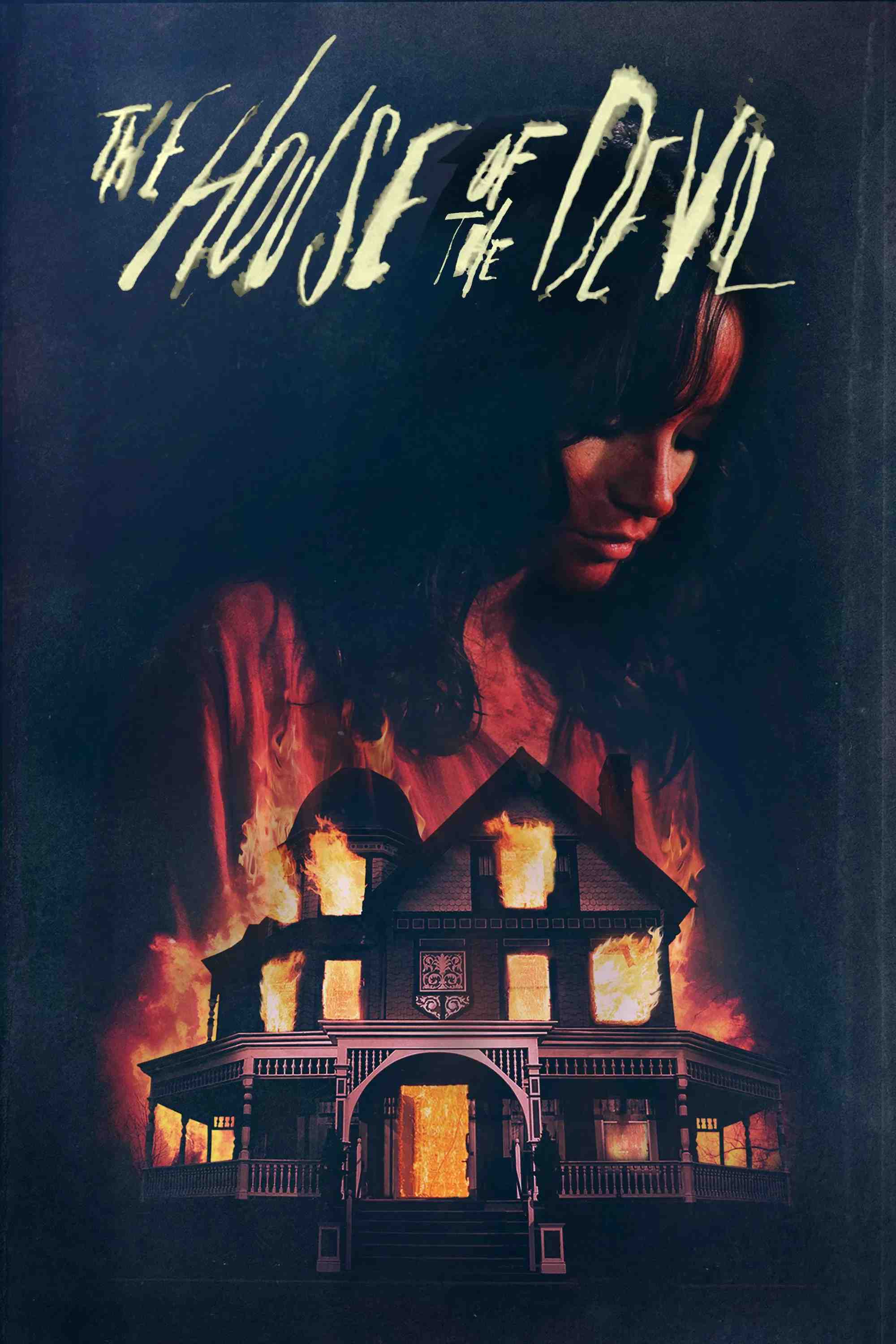 Poster chính thức của phim Phim Kinh Dị, Phim Bí Ẩn "The House of the Devil" (The House of the Devil - 2009), với sự tham gia của diễn viên Jocelin Donahue và Tom Noonan.