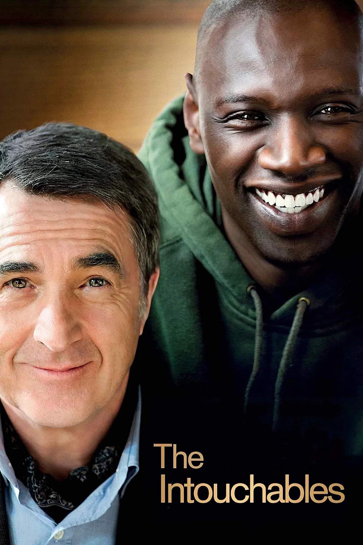 Poster chính thức của phim Phim Tâm Lý, Phim Hài "Những Kẻ Bên Lề" (The Intouchables - 2011), với sự tham gia của diễn viên François Cluzet và Omar Sy.