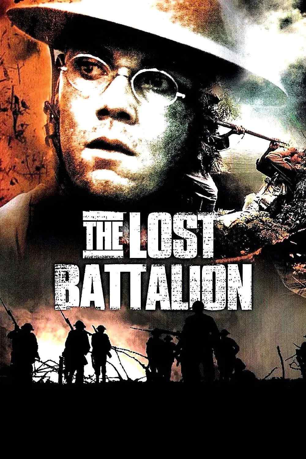 Poster chính thức của phim Phim Lịch Sử, Phim Tâm Lý "The Lost Battalion" (The Lost Battalion - 2001), với sự tham gia của diễn viên Rick Schroder và Phil McKee.