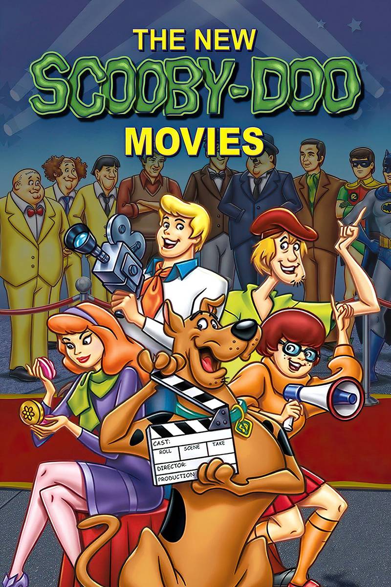Poster chính thức của phim Phim Hoạt Hình, Phim Bí Ẩn "The New Scooby-Doo Movies (Phần 1)" (The New Scooby-Doo Movies - 1972), với sự tham gia của diễn viên Don Messick và Casey Kasem.