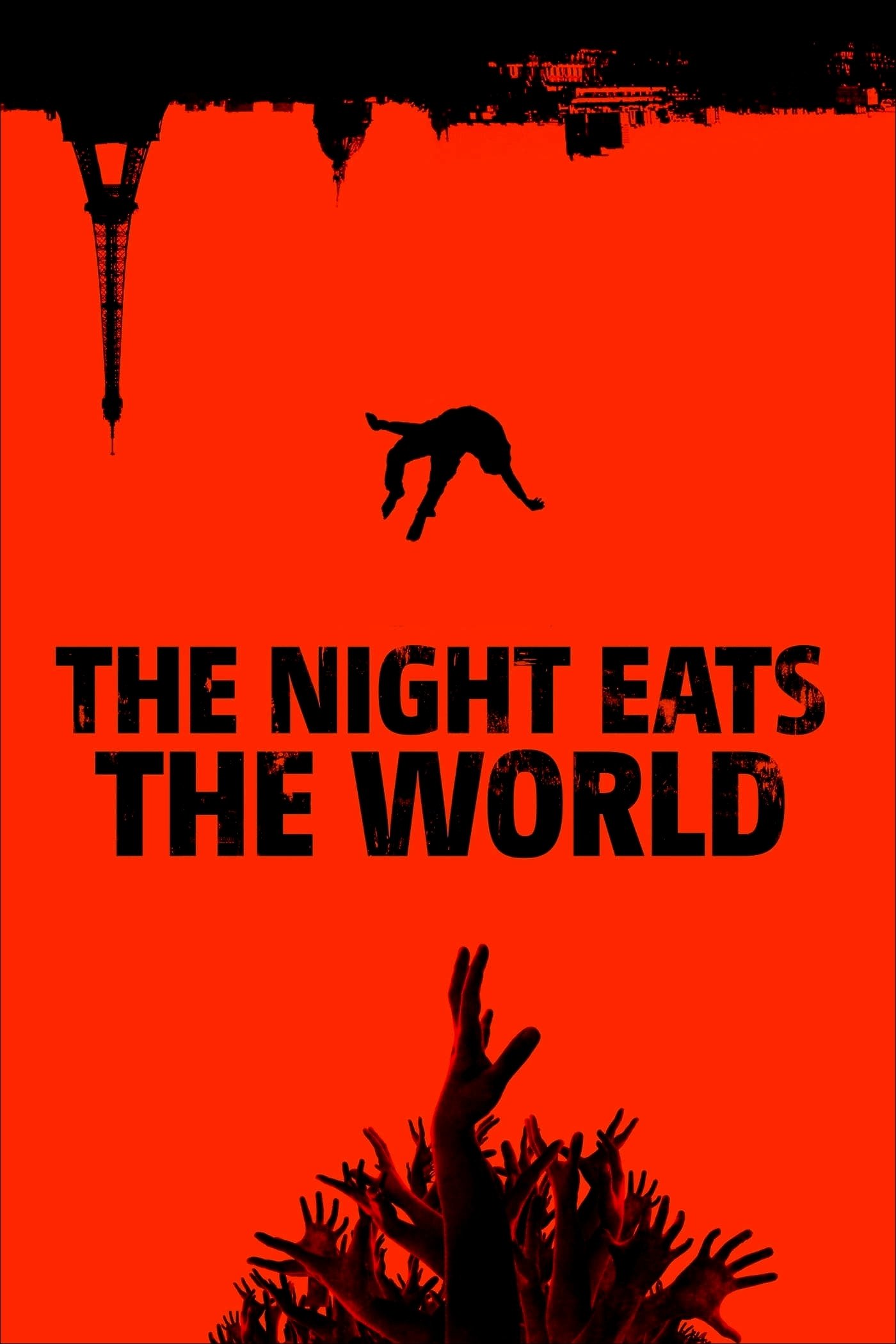 Poster chính thức của phim Phim Kinh Dị, Phim Giật Gân "The Night Eats the World" (The Night Eats the World - 2018), với sự tham gia của diễn viên Anders Danielsen Lie và Golshifteh Farahani.