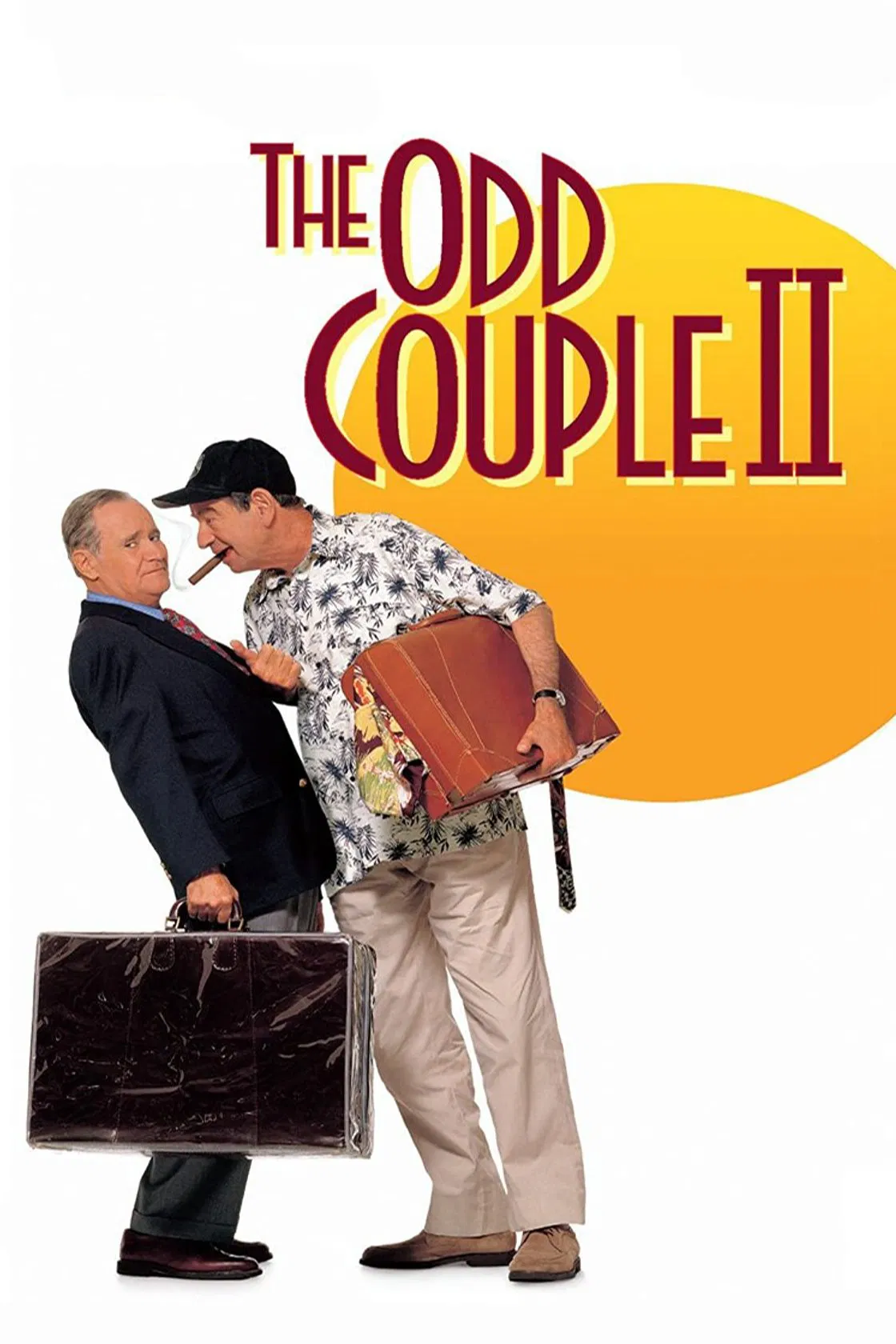 Poster chính thức của phim Phim Phiêu Lưu, Phim Hài "The Odd Couple II" (The Odd Couple II - 1998), với sự tham gia của diễn viên Jack Lemmon và Walter Matthau.