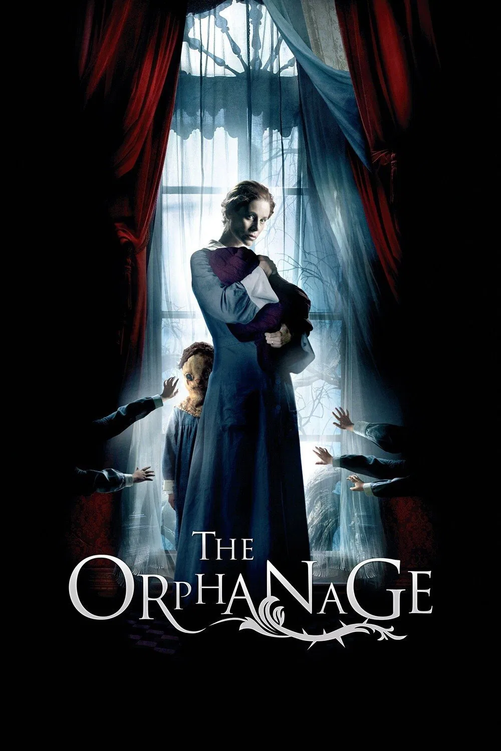 Poster chính thức của phim Phim Kinh Dị, Phim Tâm Lý "The Orphanage" (The Orphanage - 2007), với sự tham gia của diễn viên Belén Rueda và Fernando Cayo.