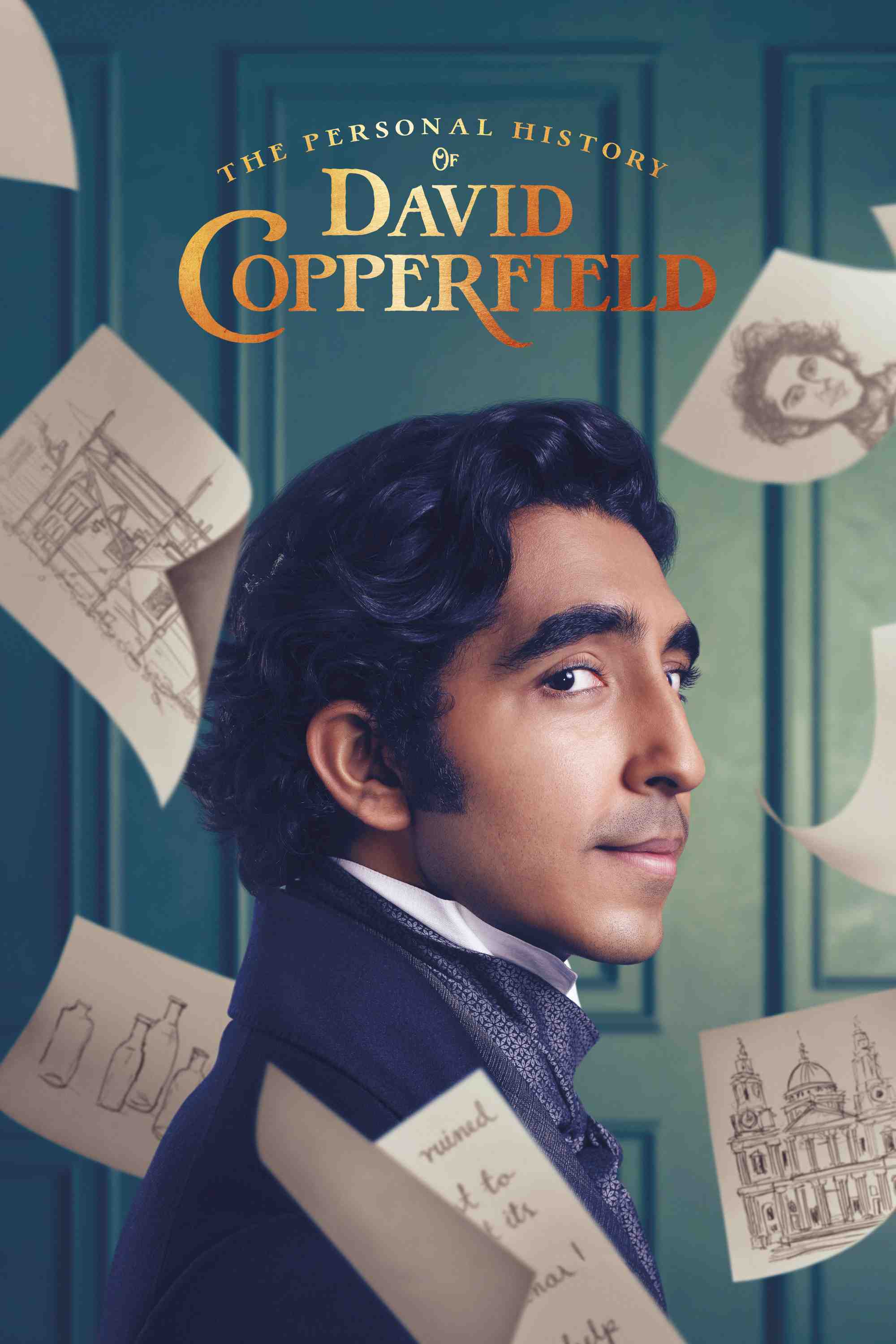 Poster chính thức của phim Phim Hài "The Personal History of David Copperfield" (The Personal History of David Copperfield - 2019), với sự tham gia của diễn viên Dev Patel và Peter Capaldi.