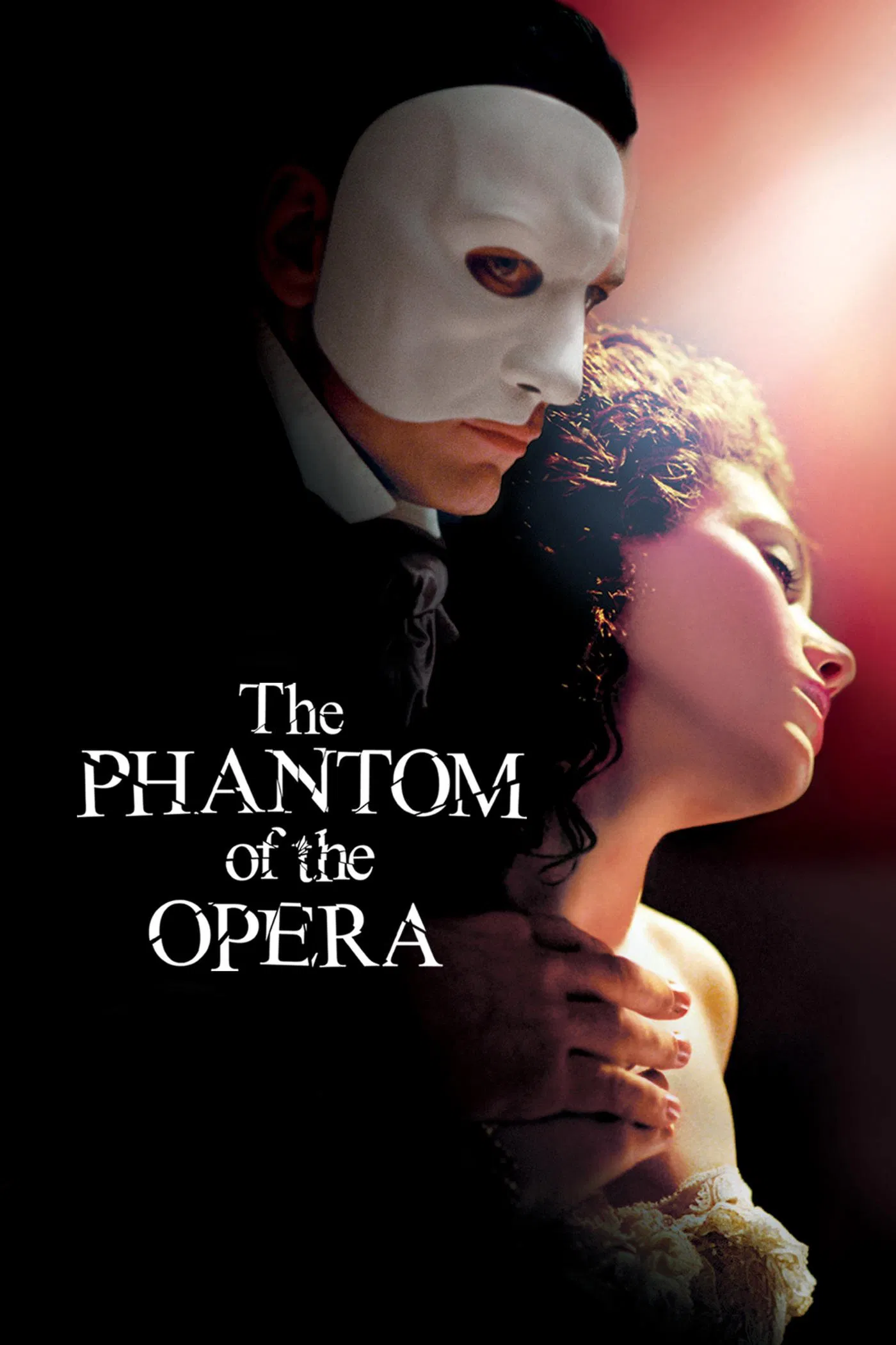Poster chính thức của phim Phim Giật Gân, Phim Tâm Lý "The Phantom of the Opera" (The Phantom of the Opera - 2004), với sự tham gia của diễn viên Gerard Butler và Emmy Rossum.